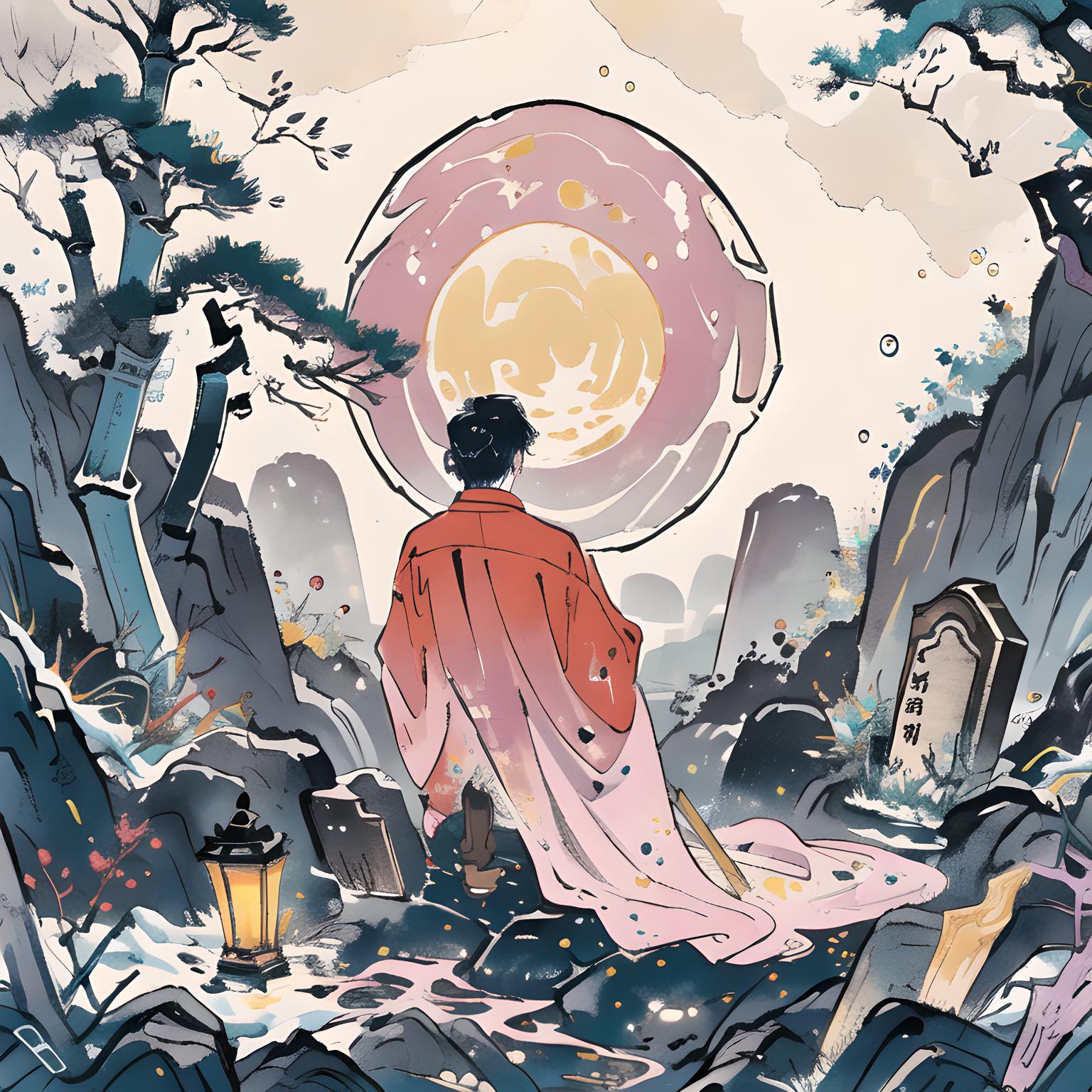 有蓝天和白云作伴，我并不孤寂