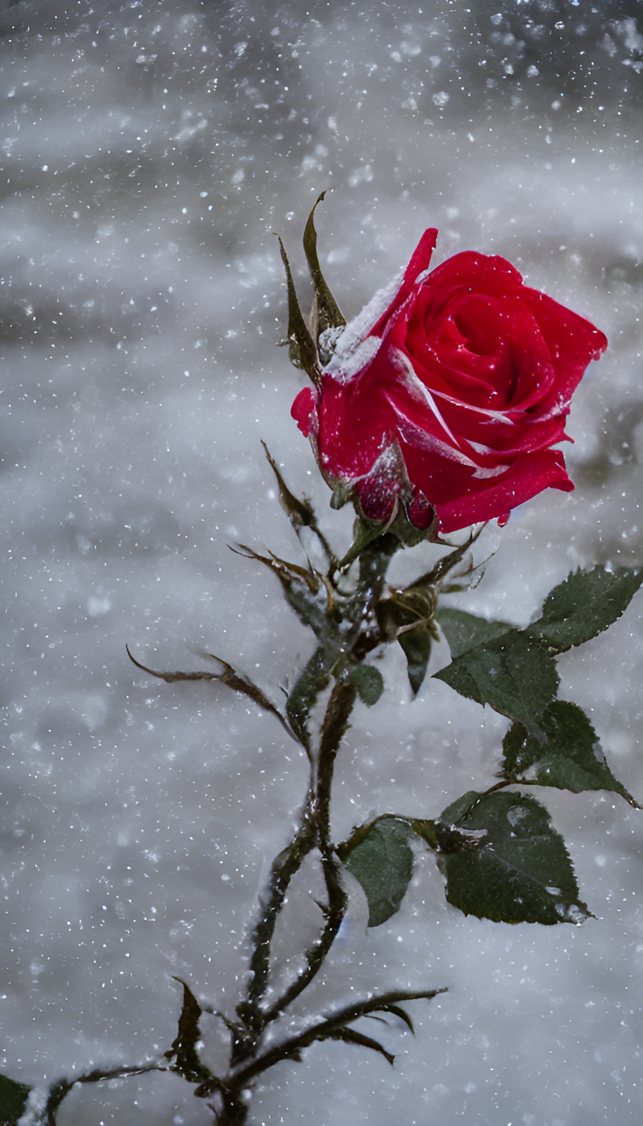 雪中玫瑰🌹