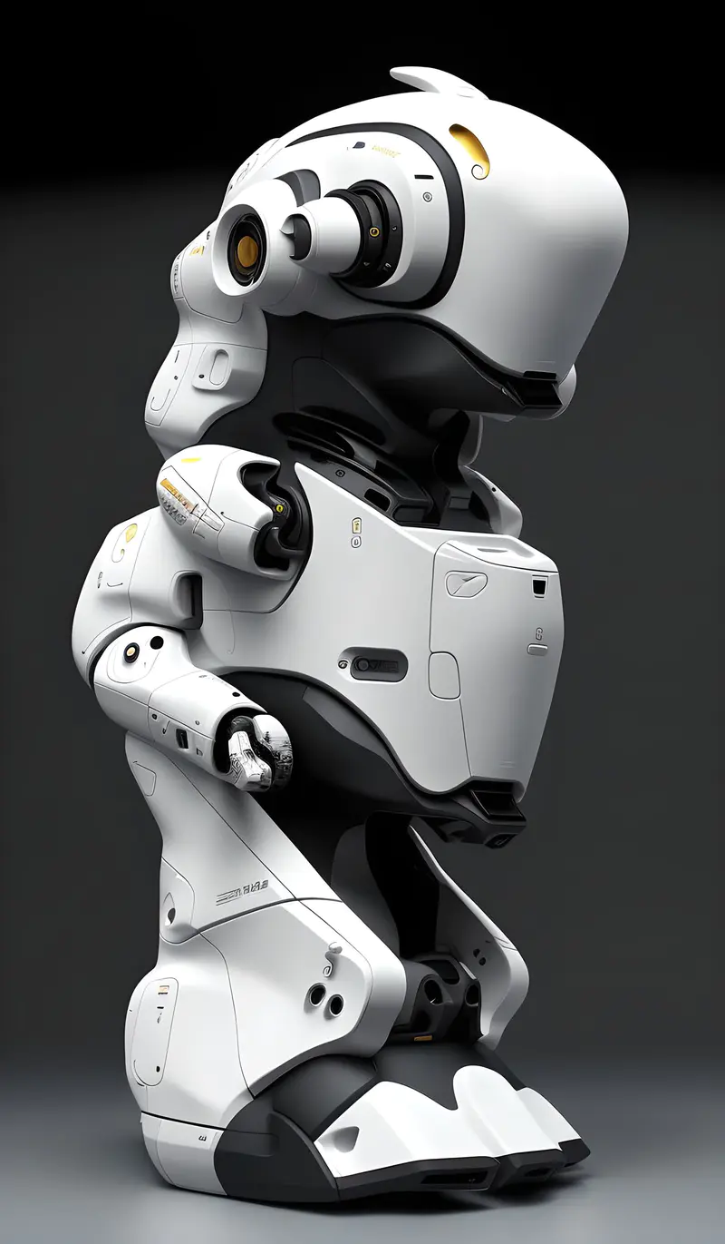 「在厦有礼」中华白海豚系列智能机器人模型