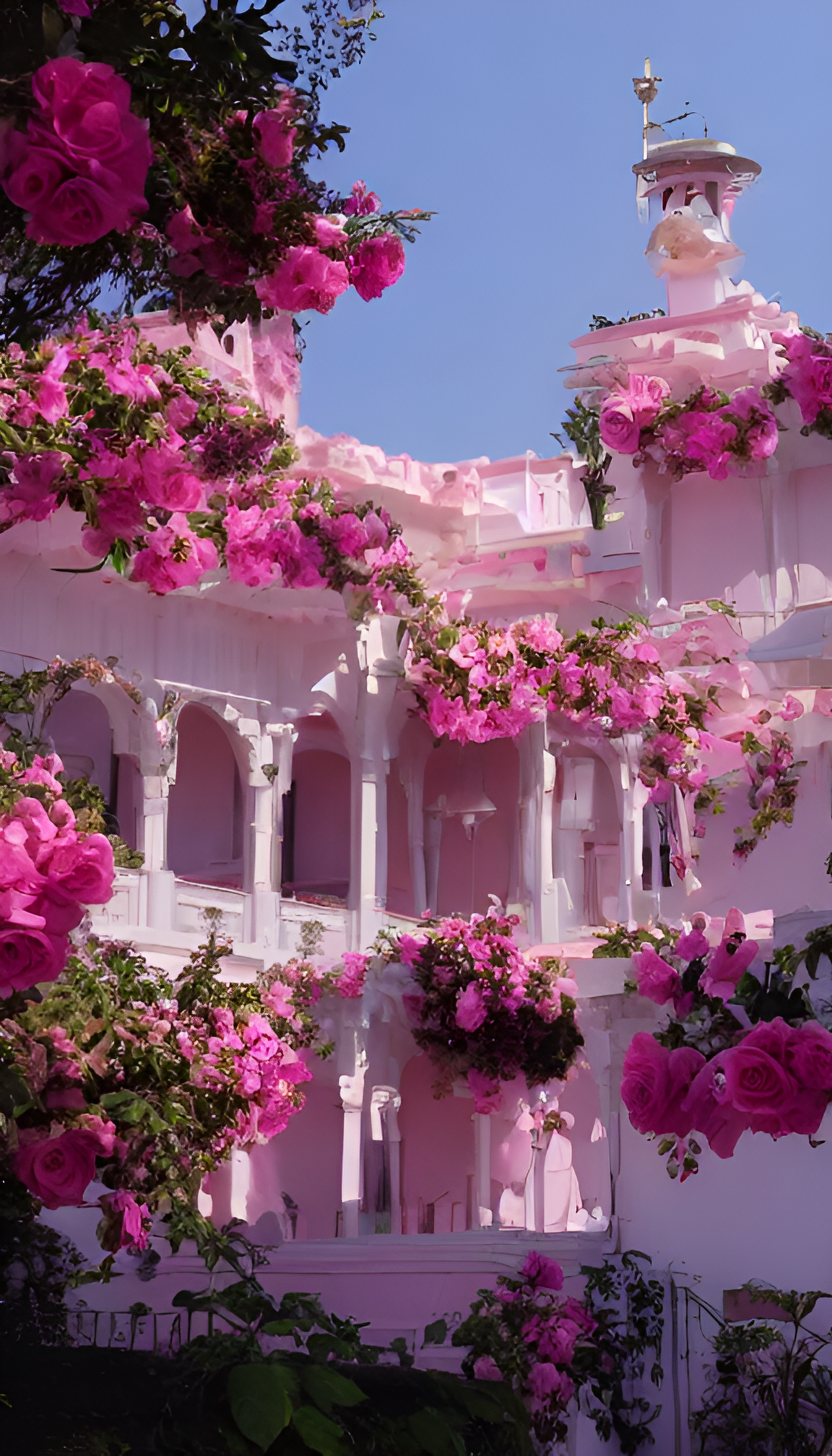 粉色玫瑰殿堂
