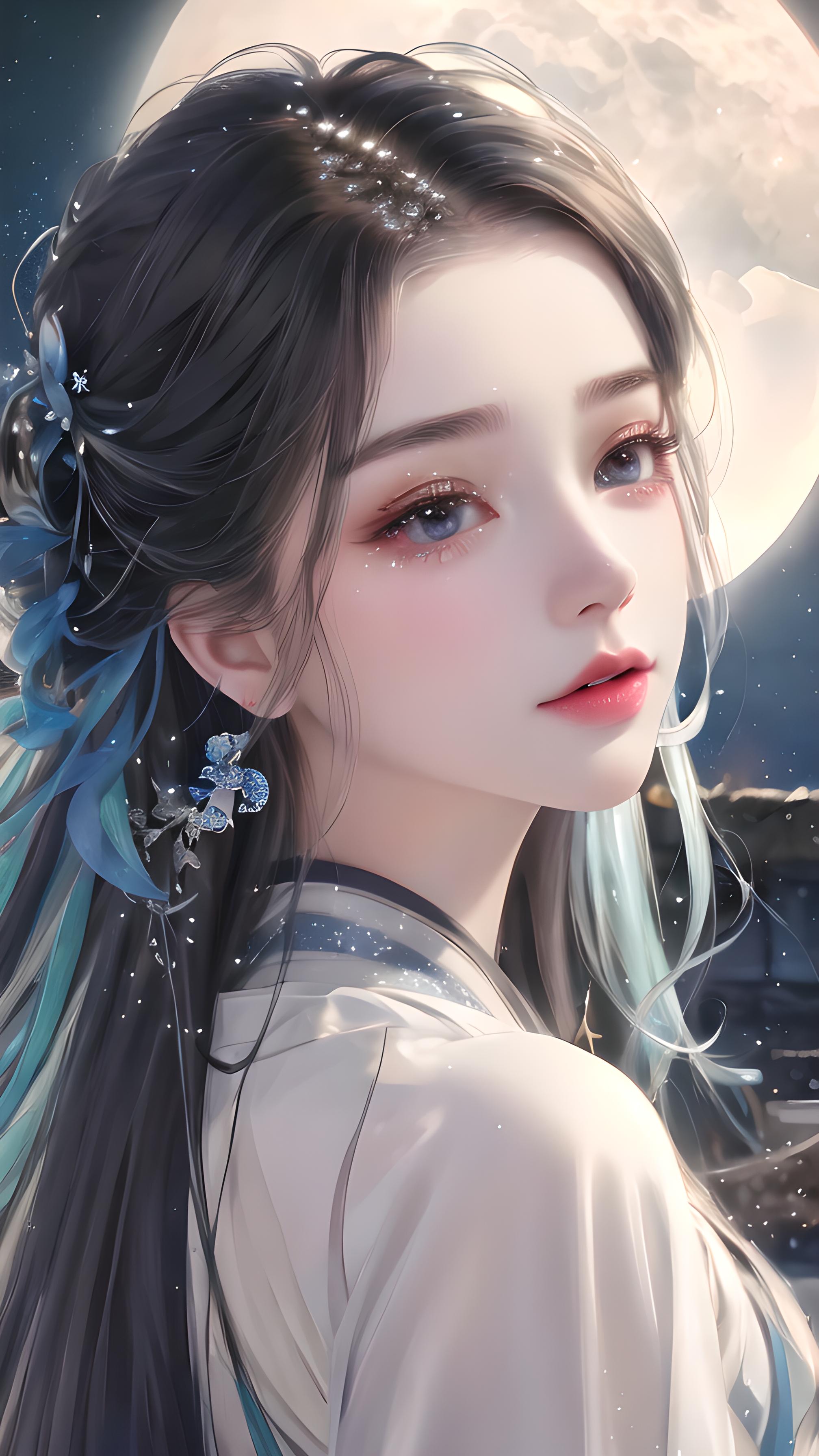 白月光少女