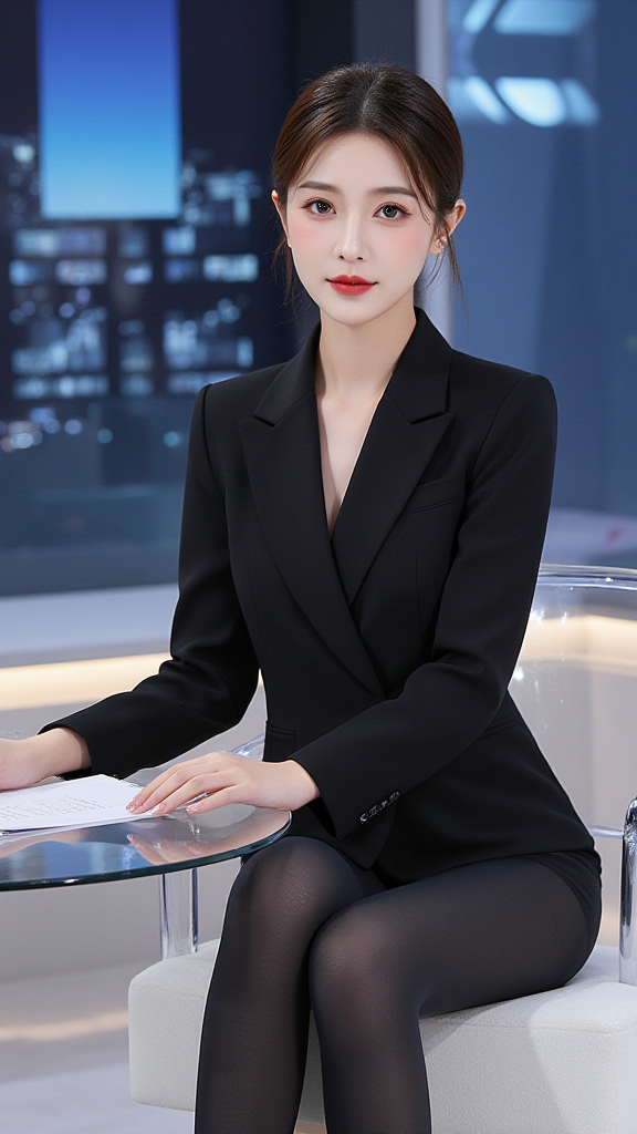 西装女孩