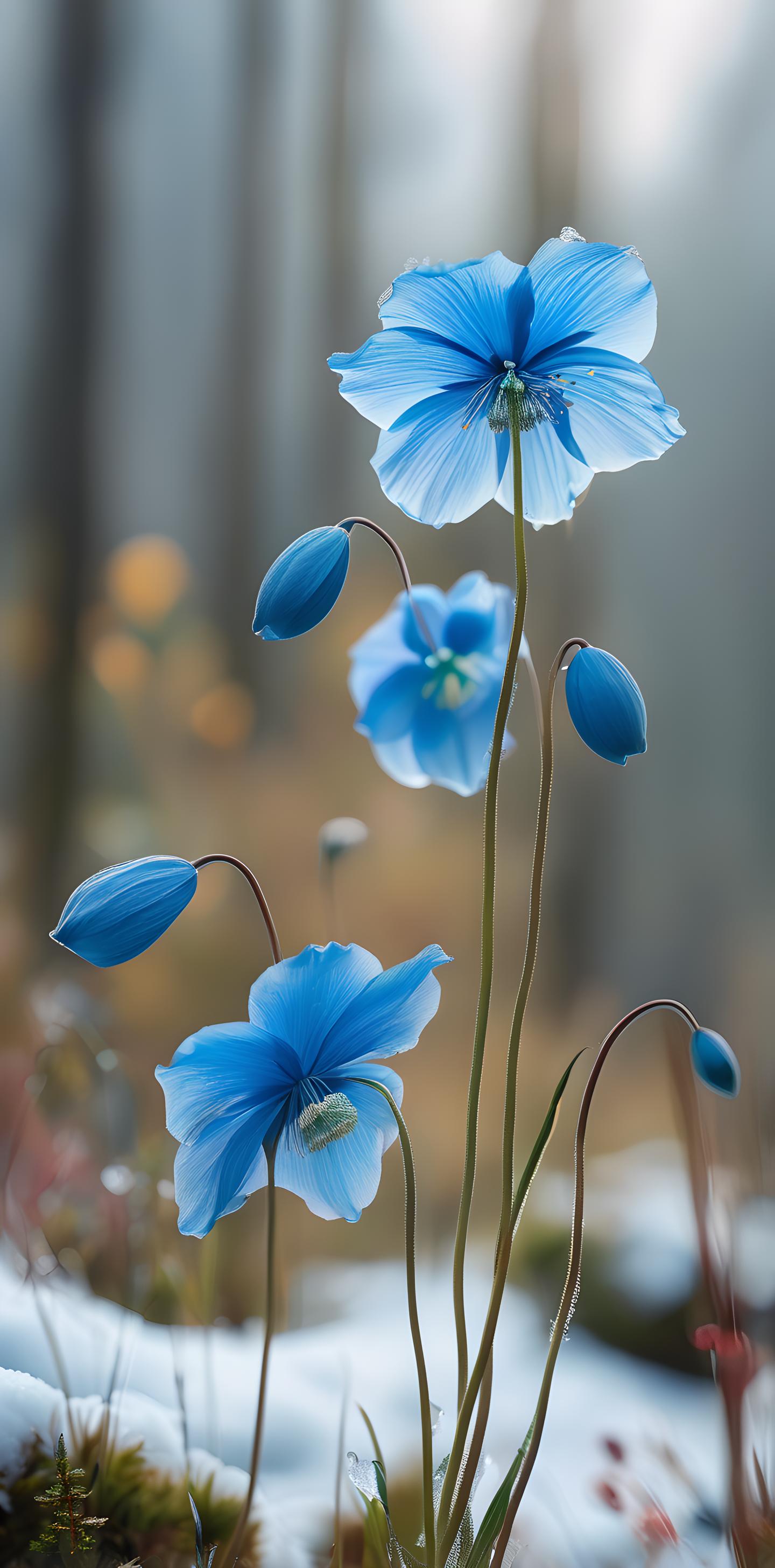 那年那花之绿绒蒿