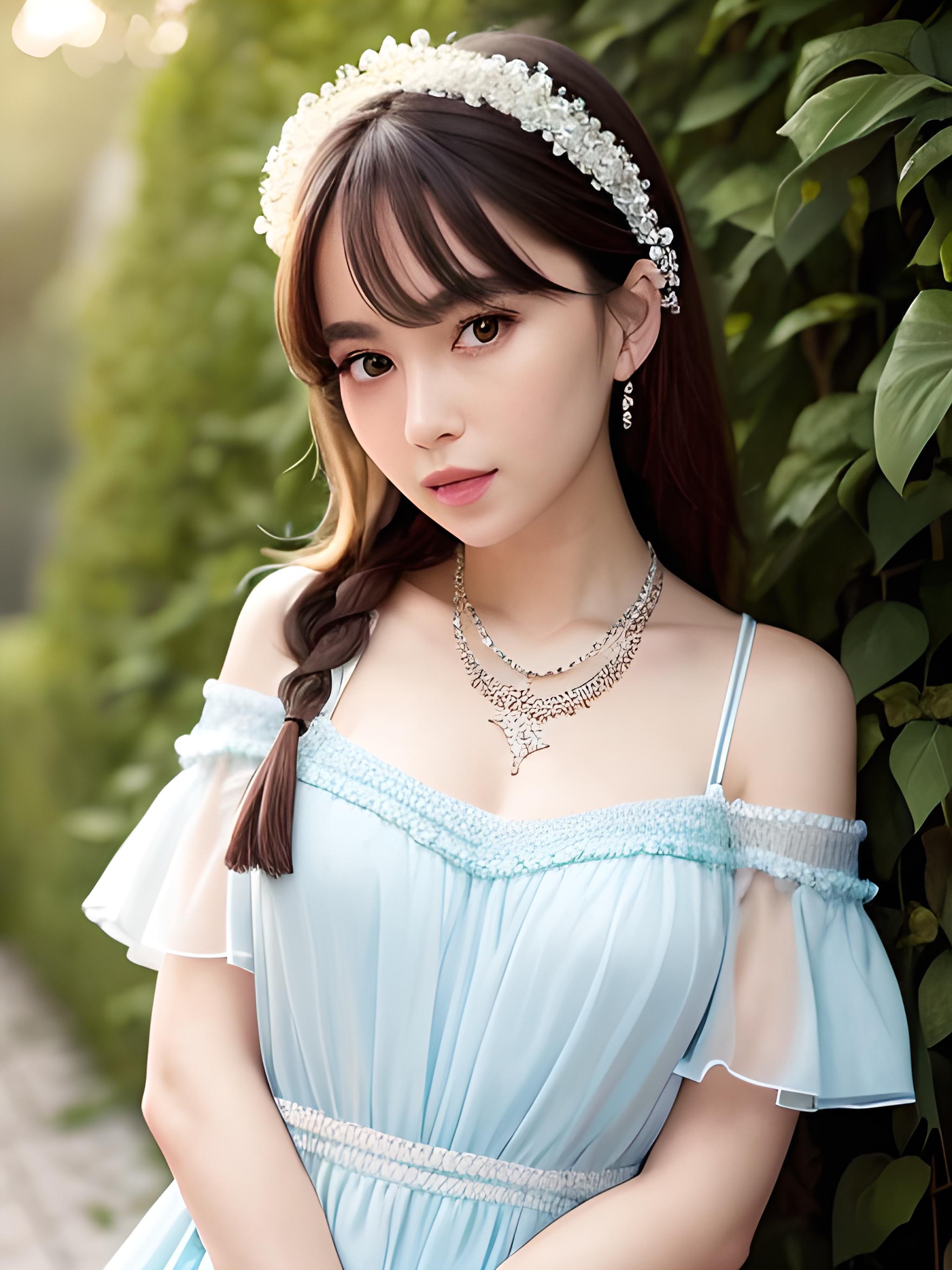 春天里的少女