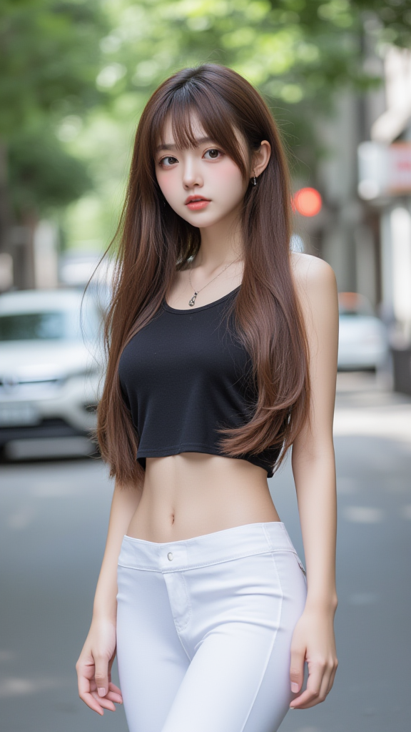 小蛮腰女孩