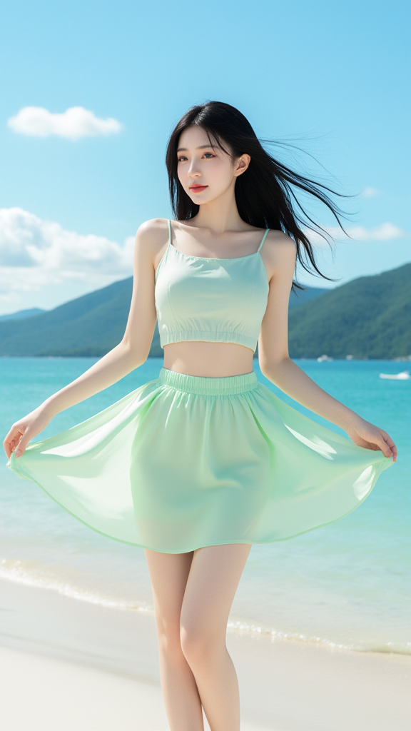 海边女孩