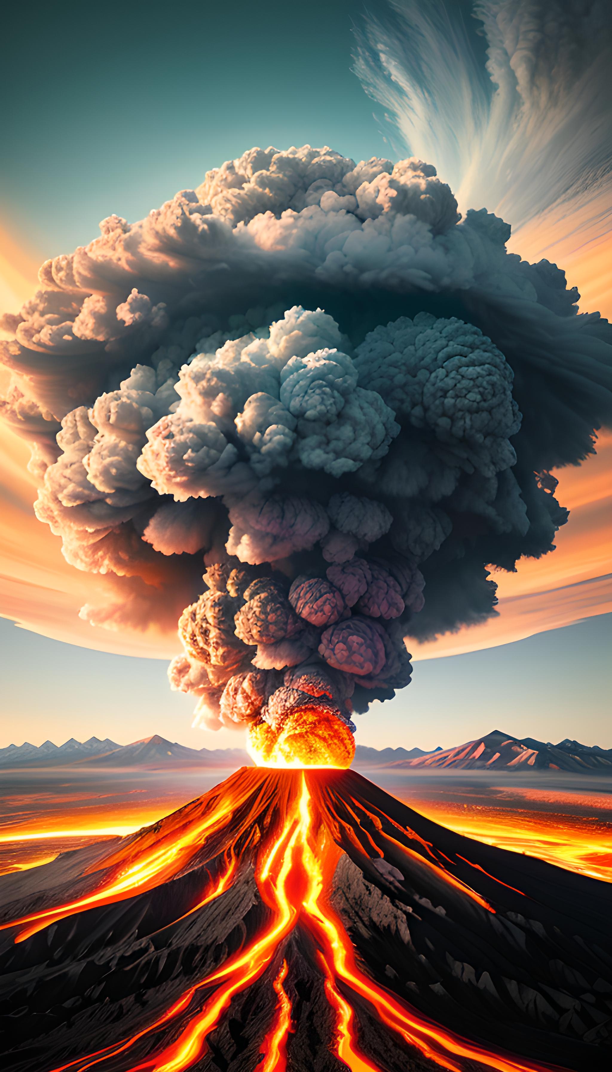 火山爆发