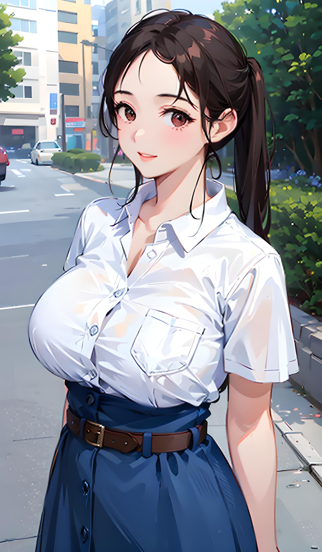 美女