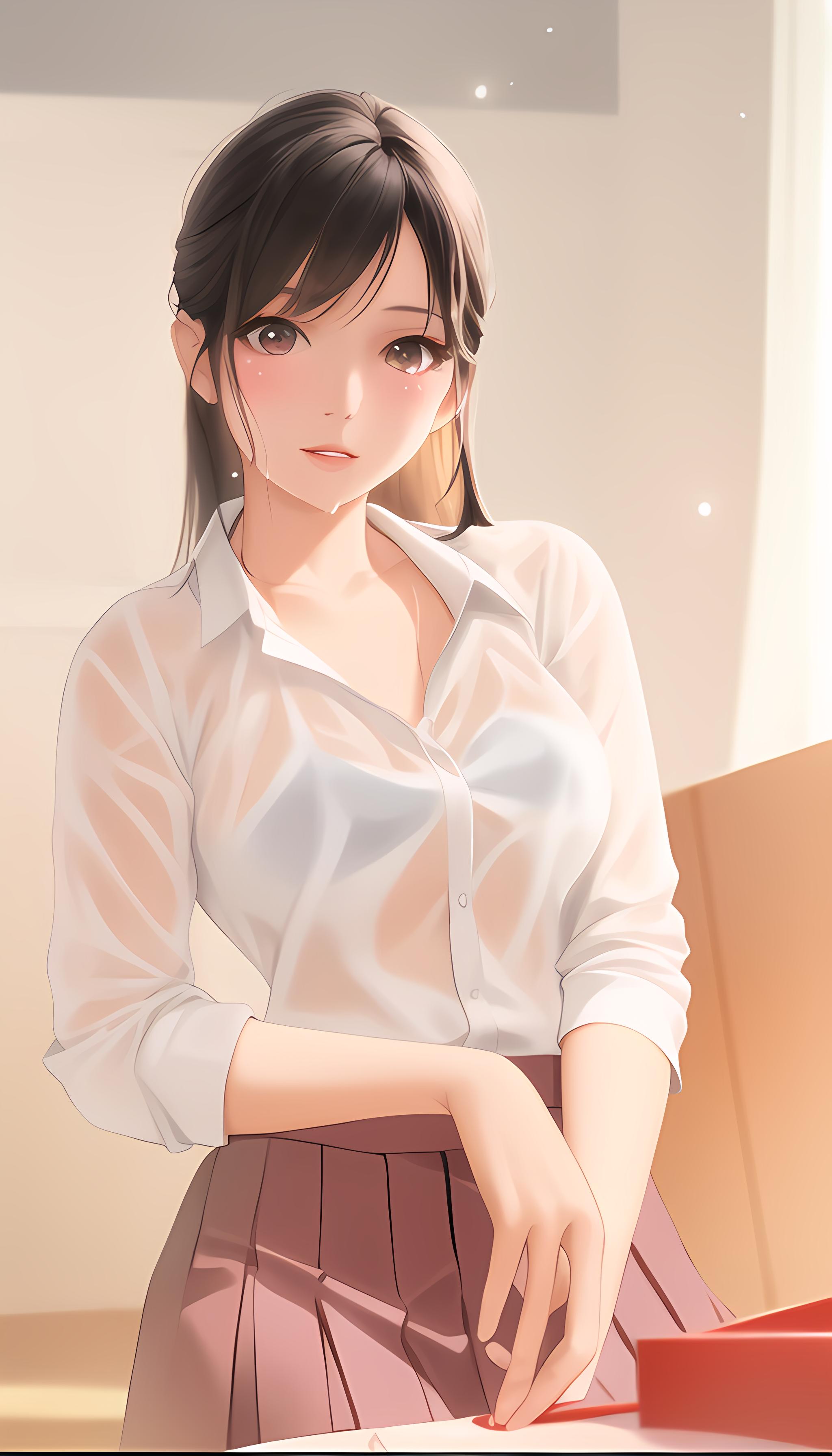 朦胧美女