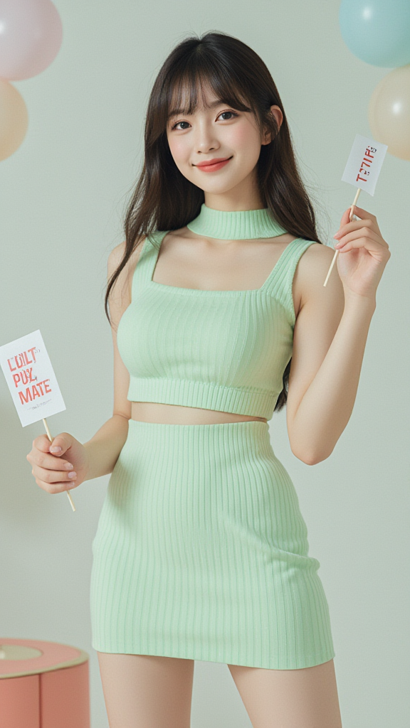 短裙女孩