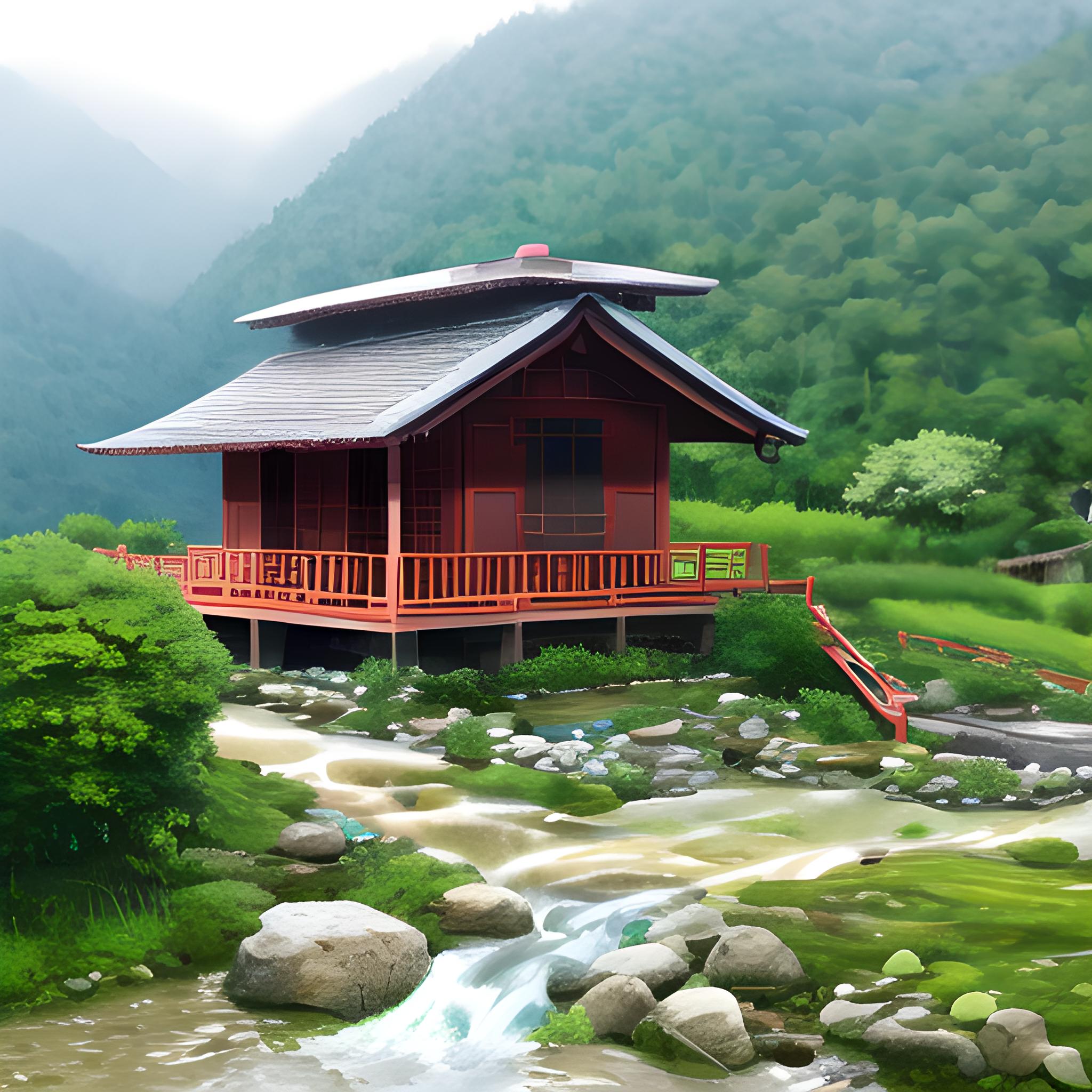 雨后乡村