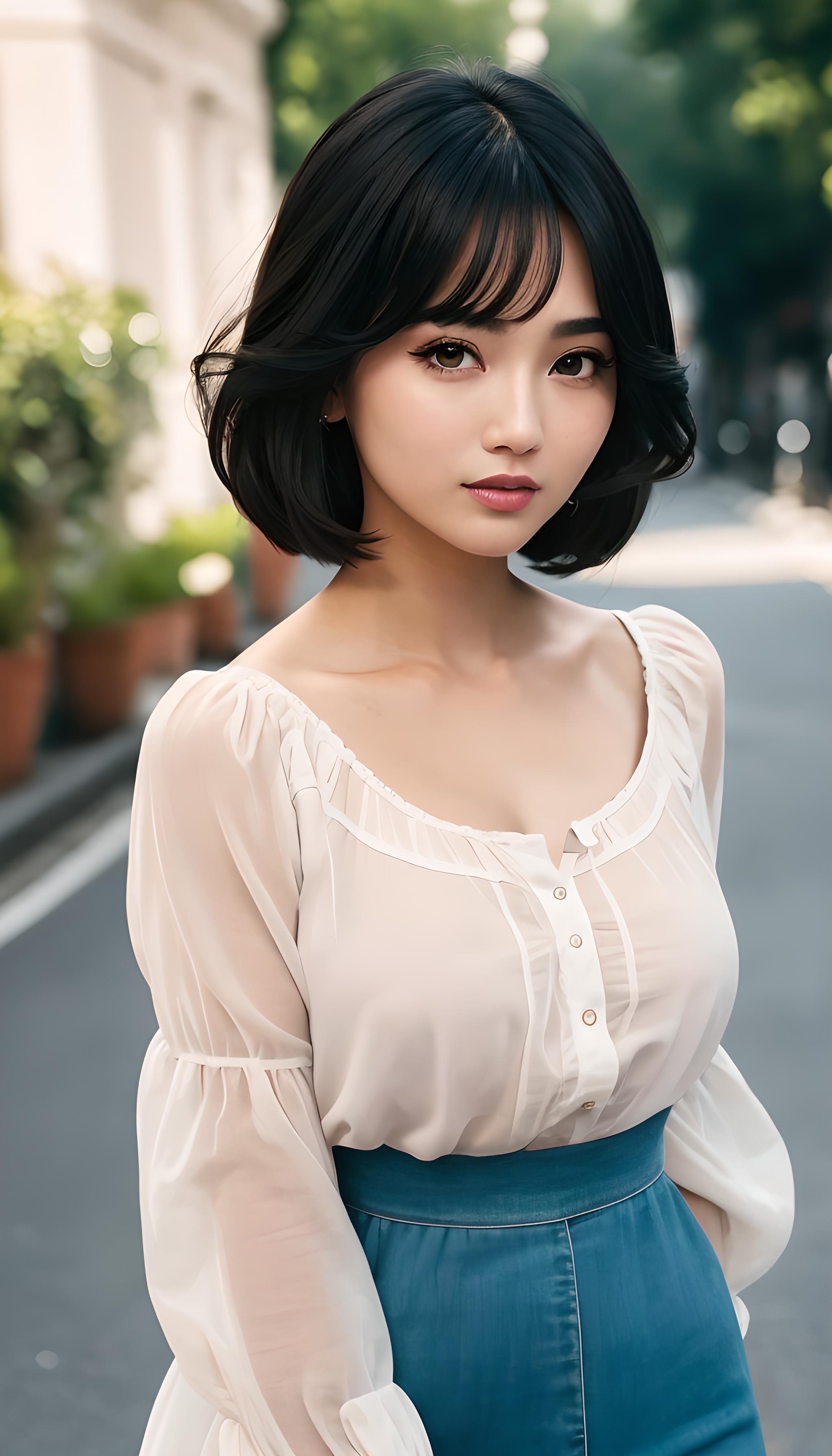 美女