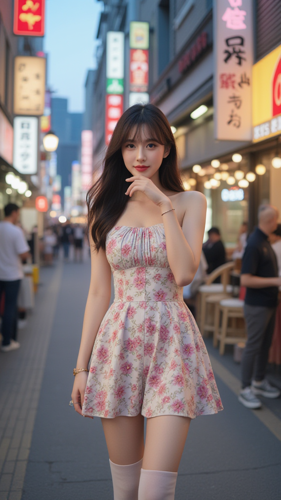 街拍美女