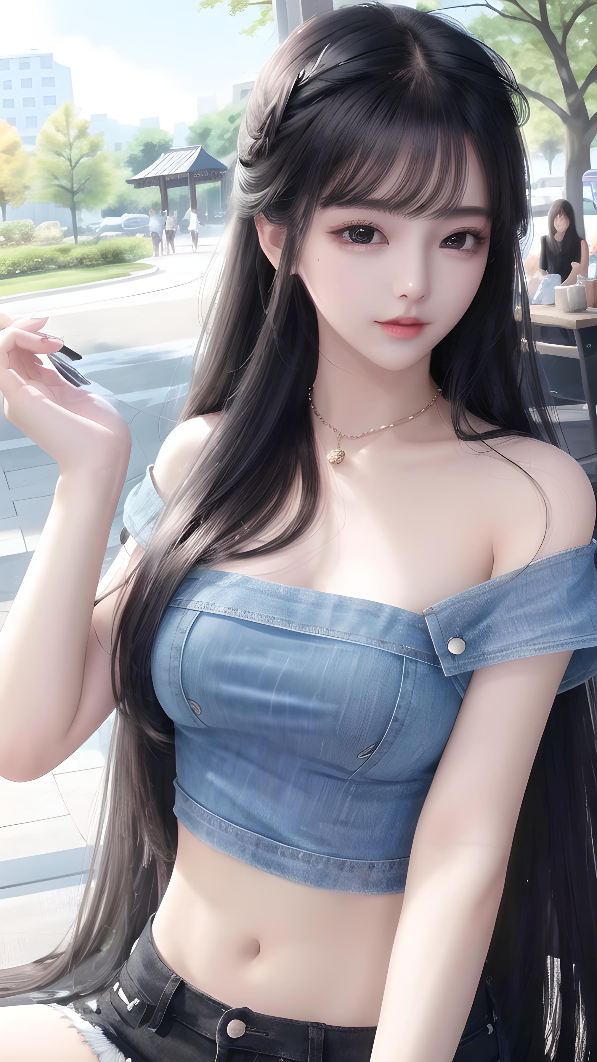 牛仔少女