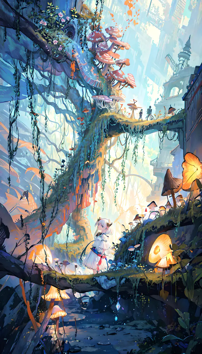 朦胧的梦境：蘑菇之森