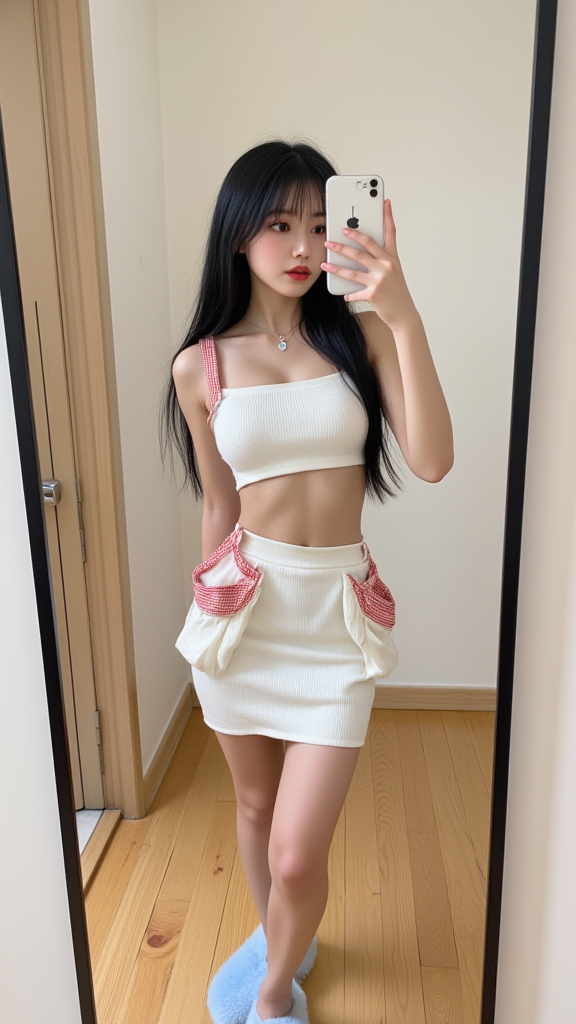 自拍女孩