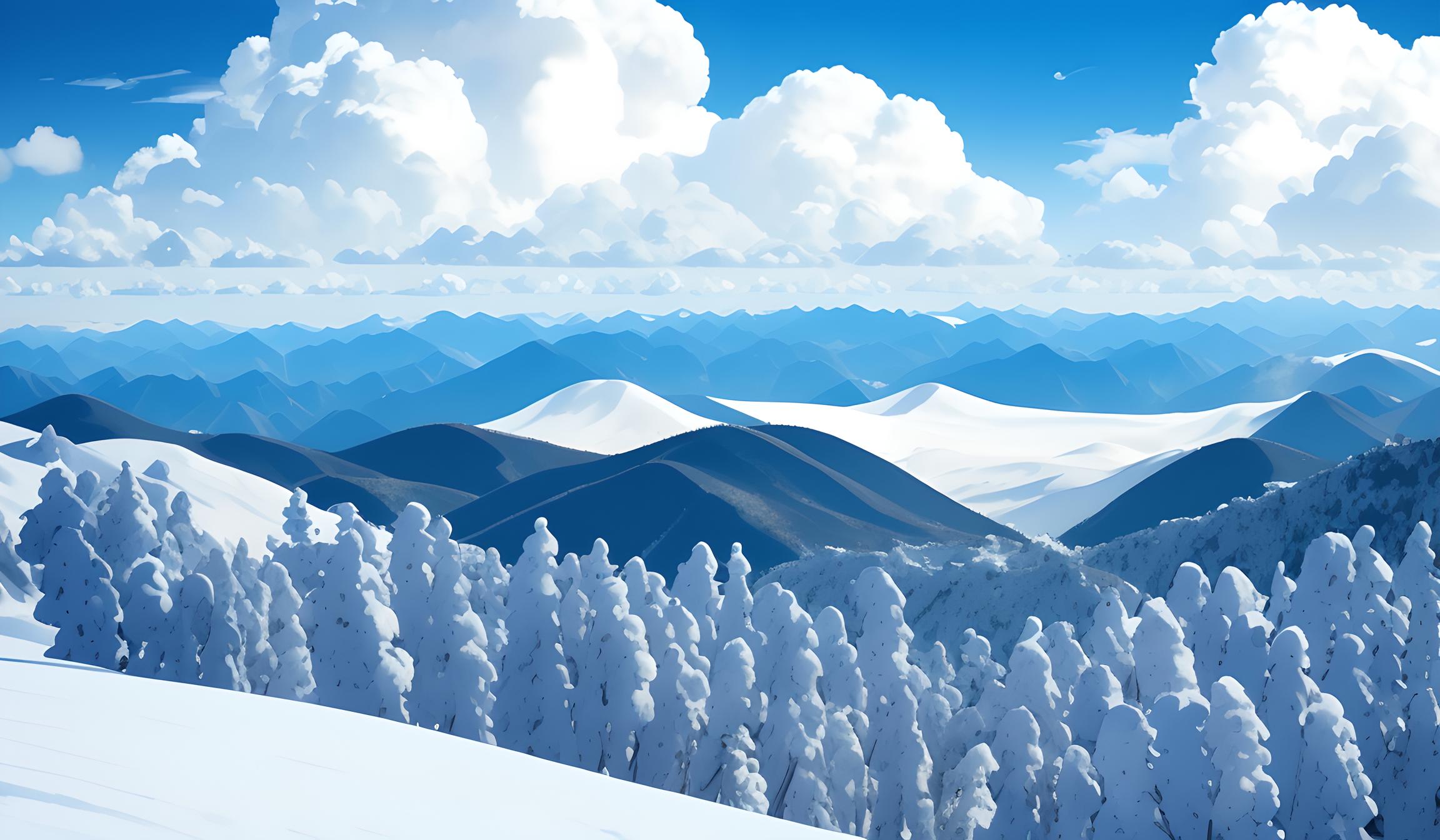 雪山