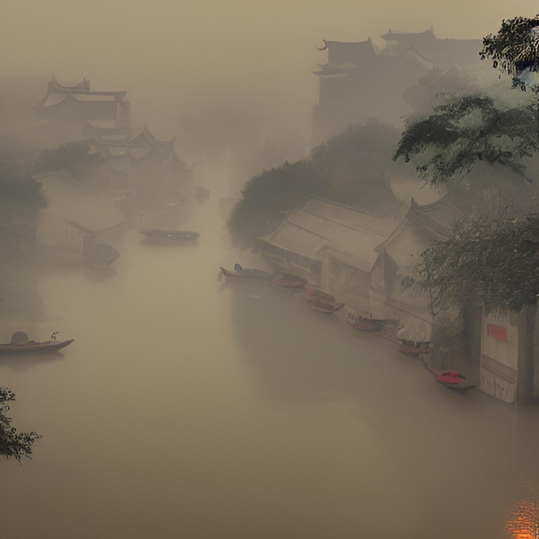 江南烟雨