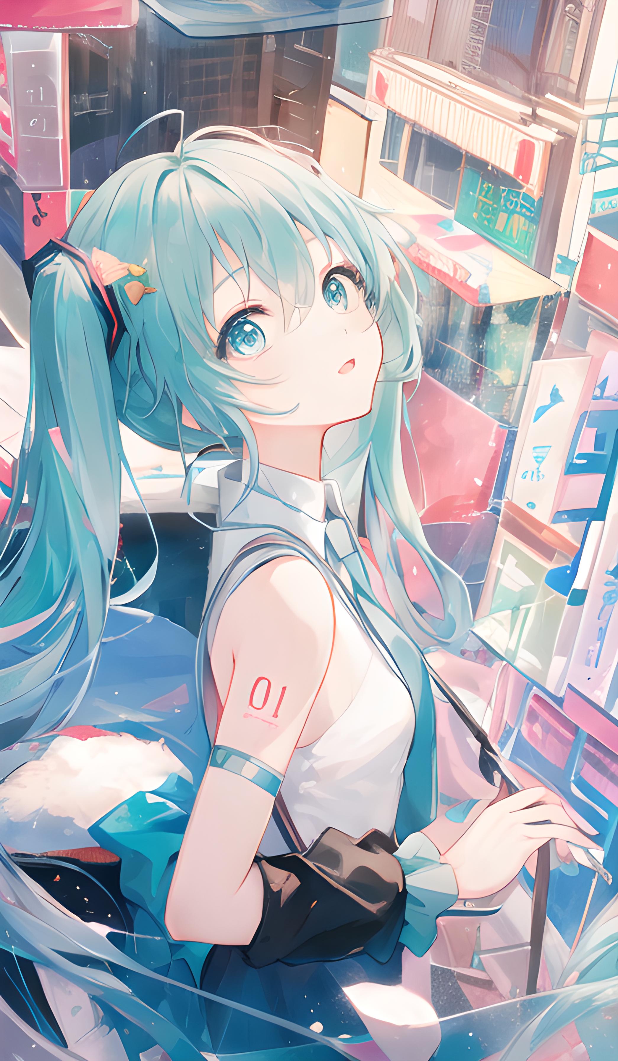 初音未来，动漫，二次元