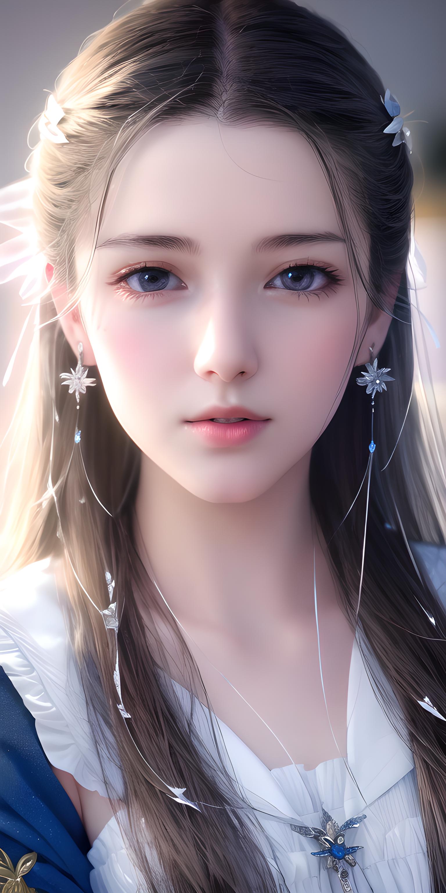 一个美少女