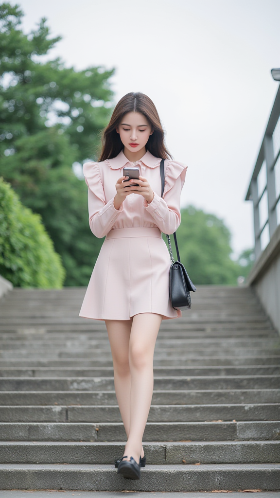 街拍美女