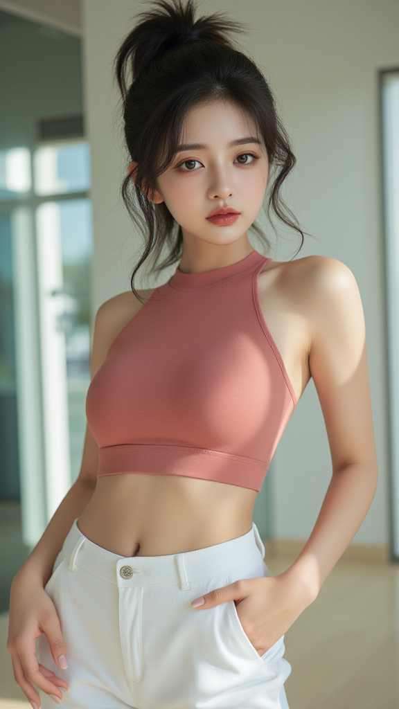 大眼睛美女