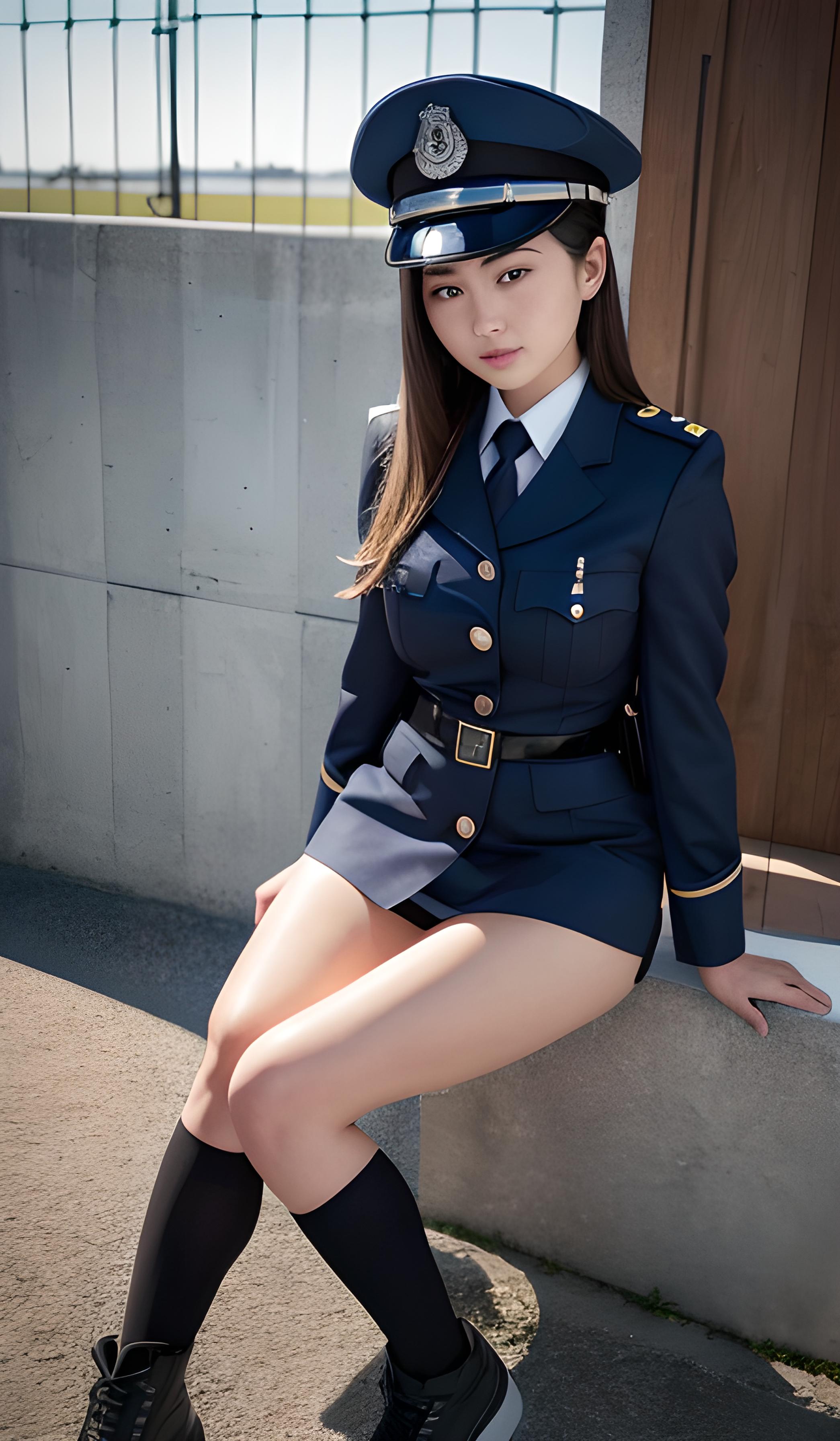 女警察