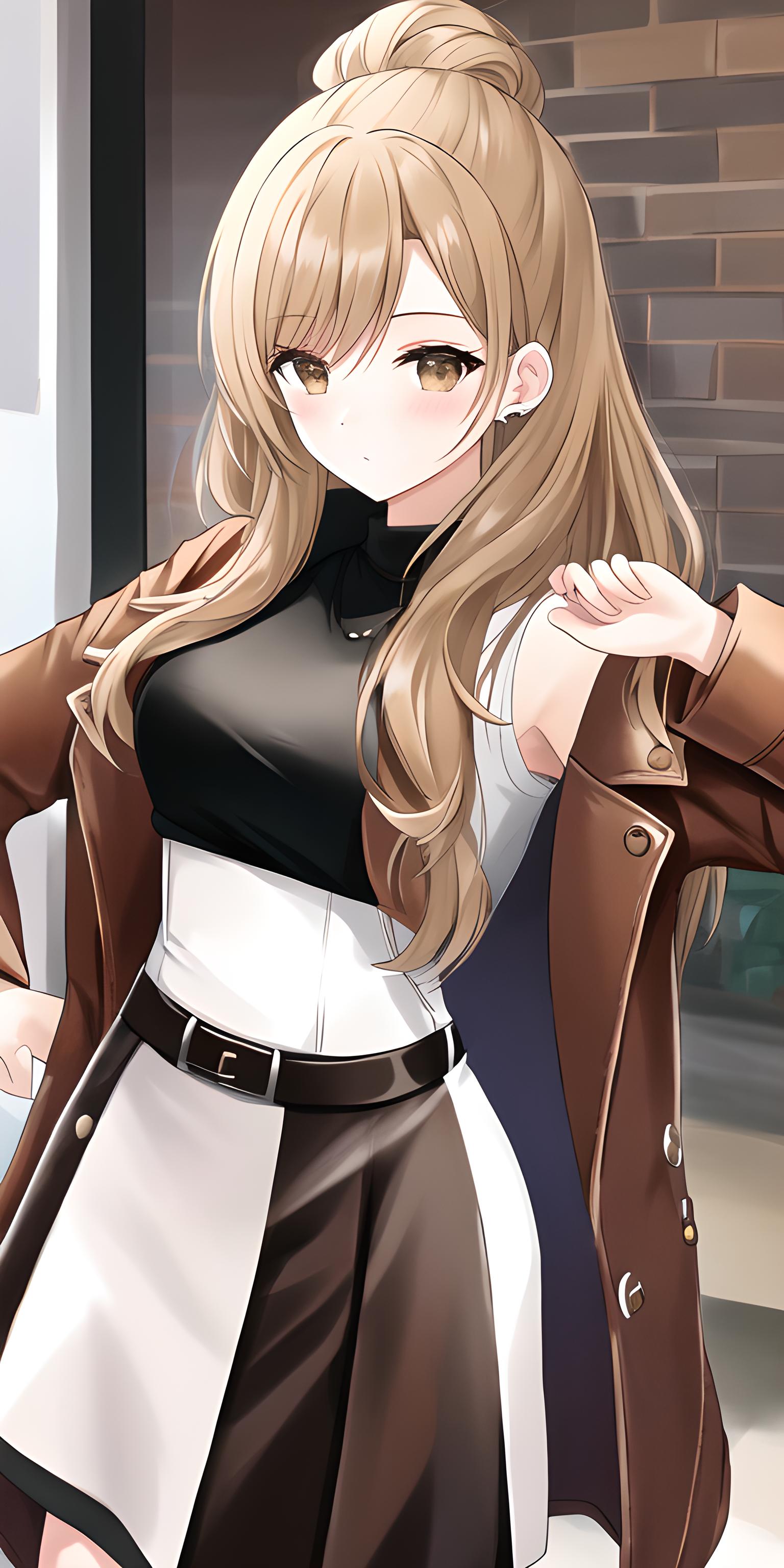 角落里的女孩