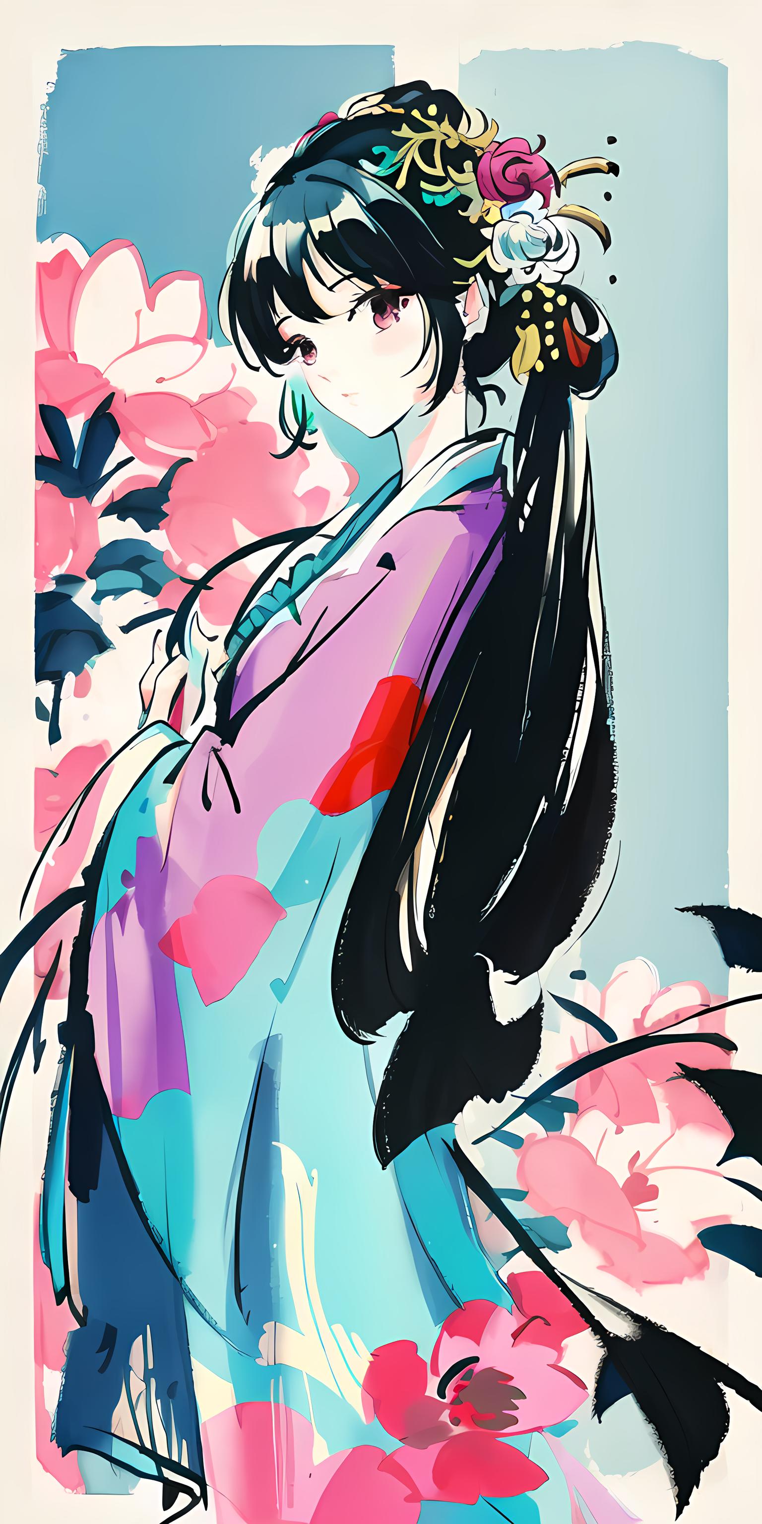 国风侍女