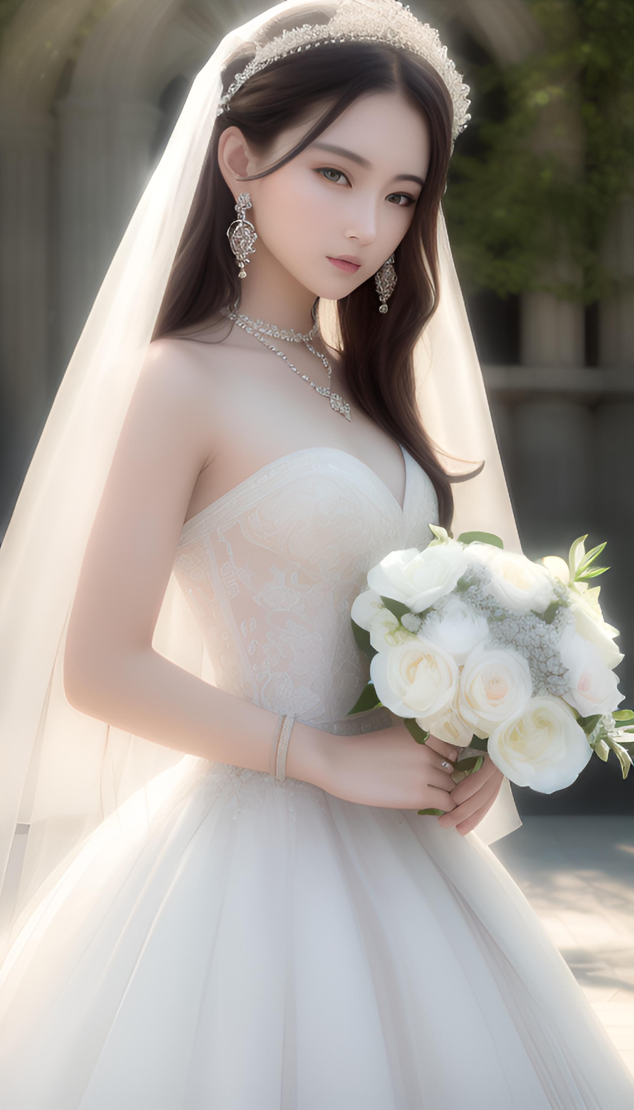 婚纱新娘