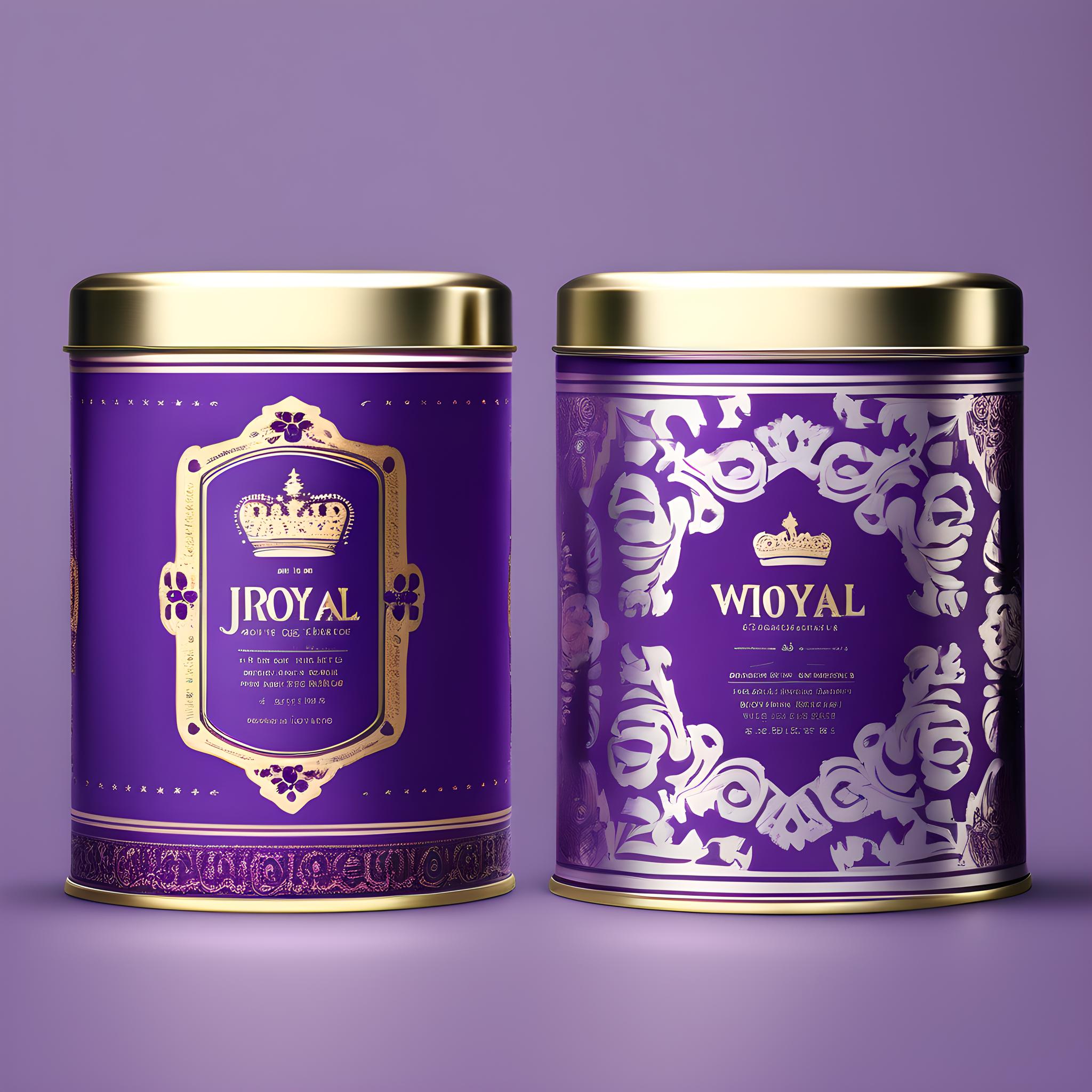 皇室紫罗兰饼干