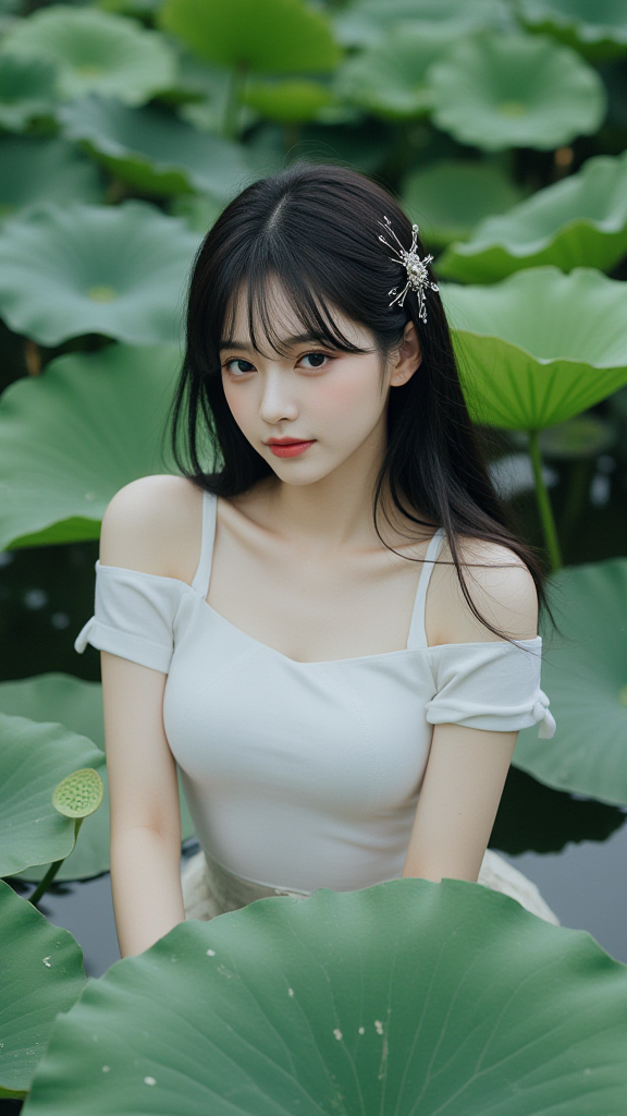 荷塘女孩