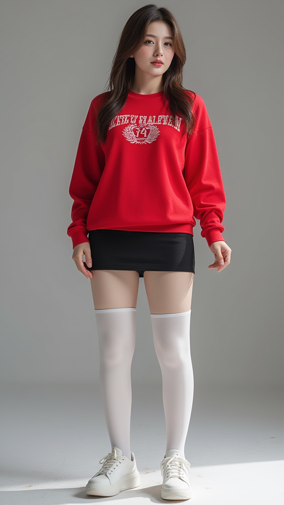 有点强壮啊！女孩