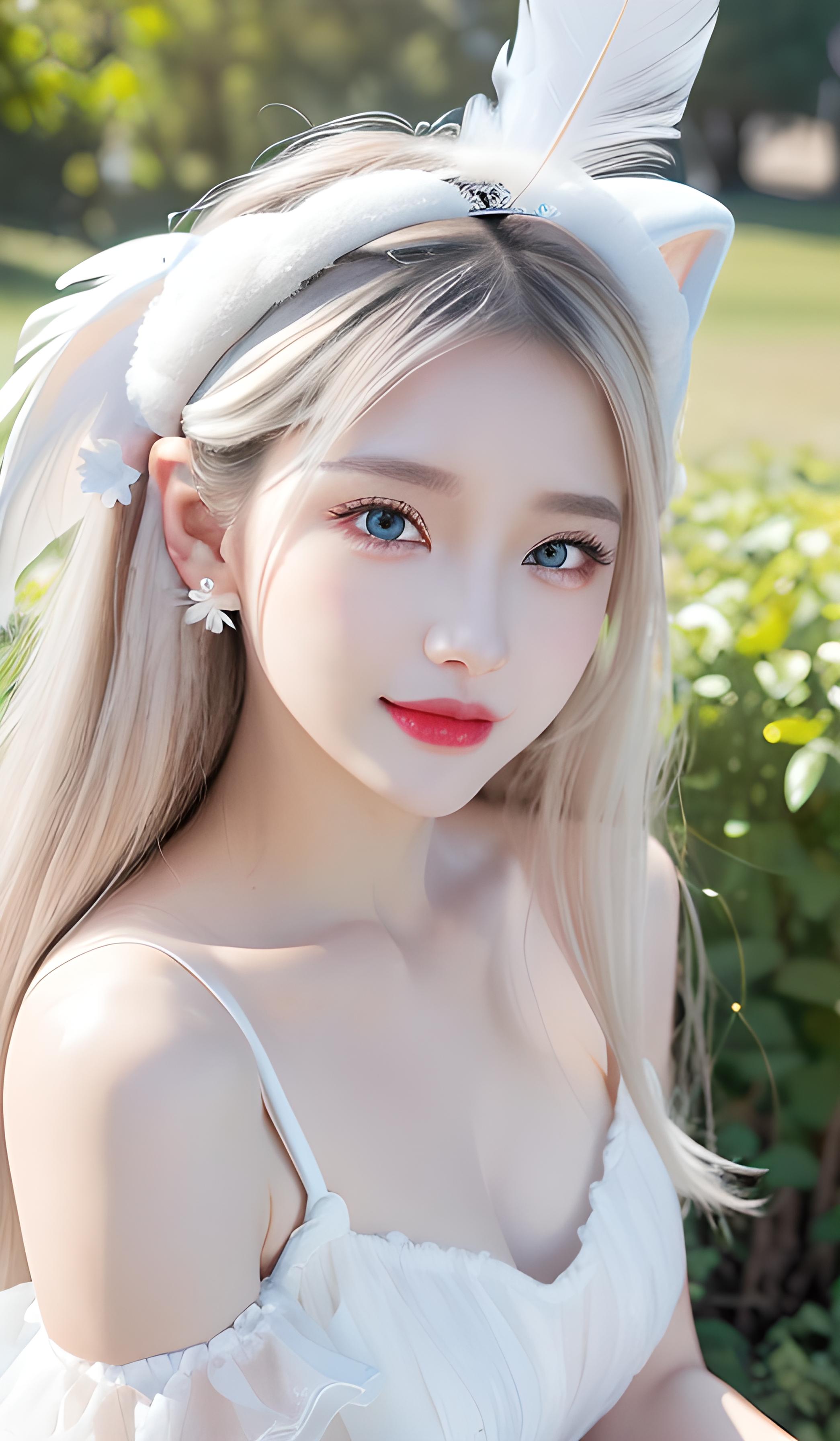 田野甜美女孩