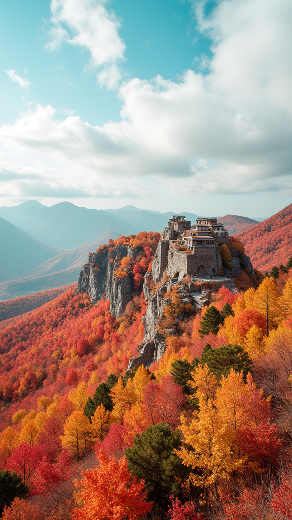 秋日黄山