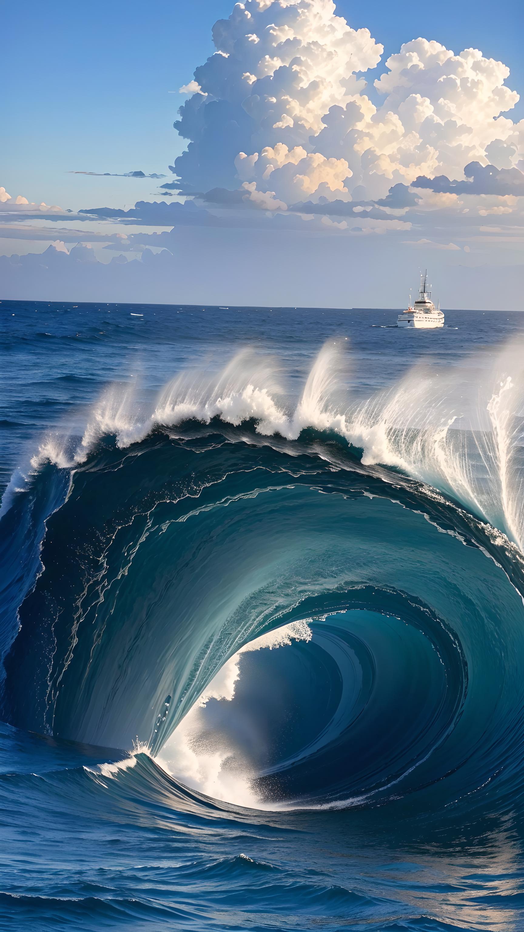 螺旋海浪