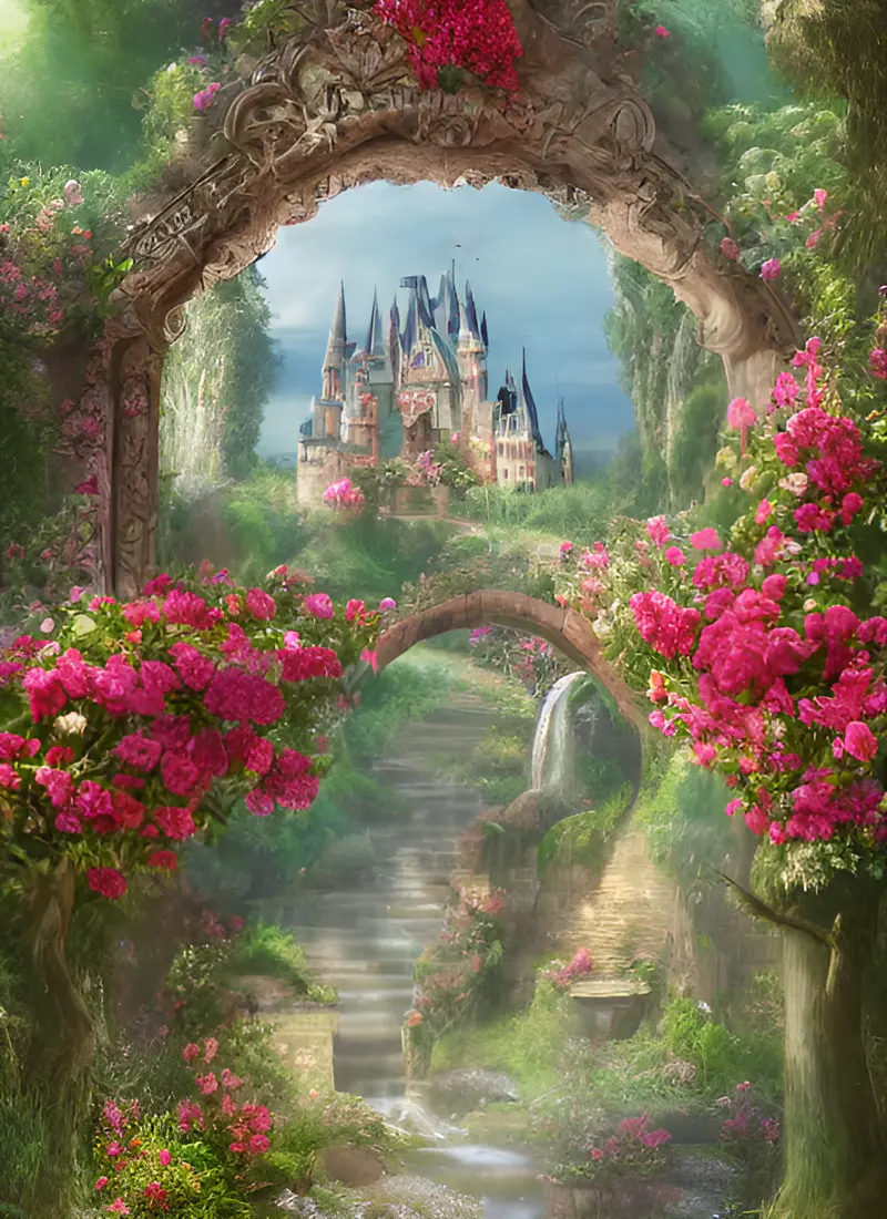 玫瑰城堡，浪漫的仙境