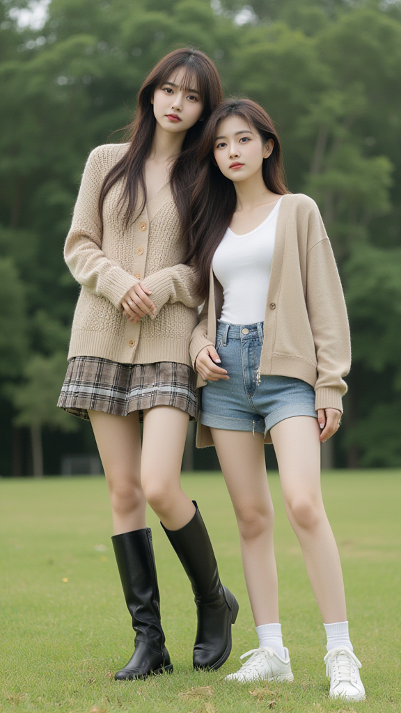 大长腿美女
