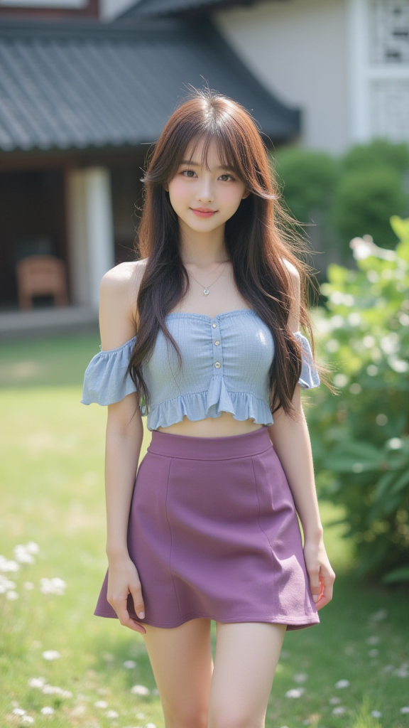 露肩女孩露肩女孩