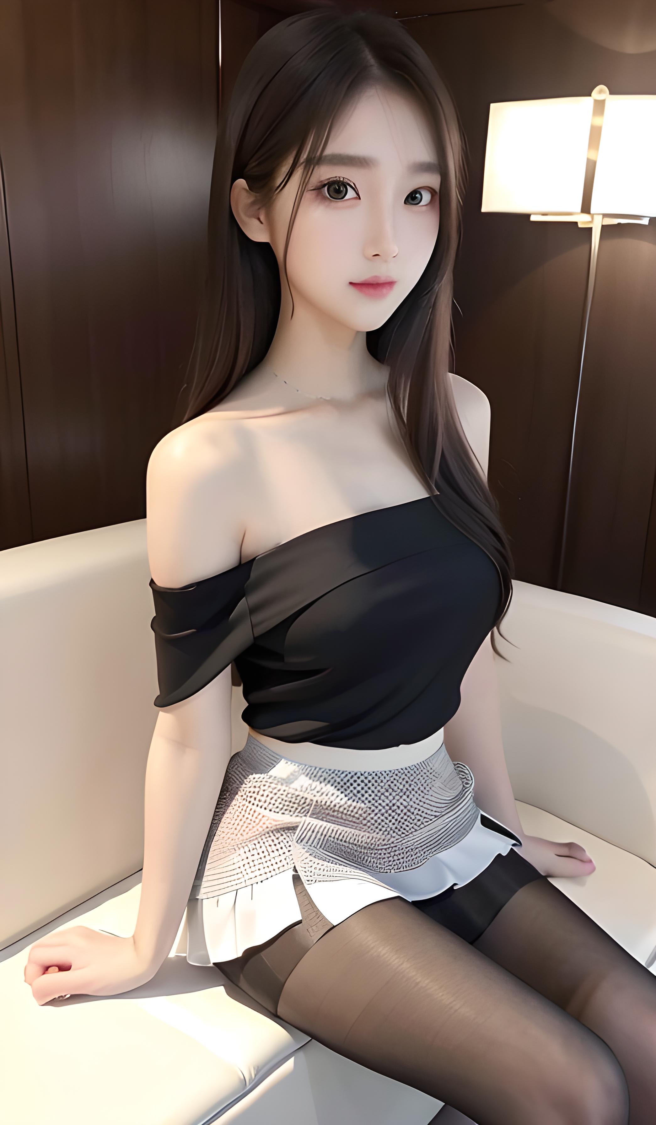 游艇上的美女