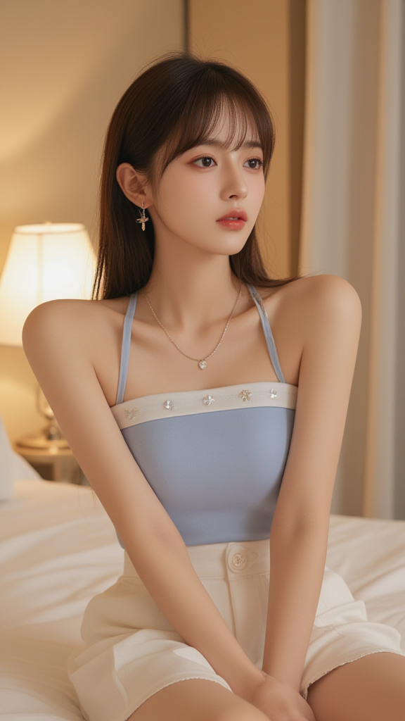 美丽锁骨女孩