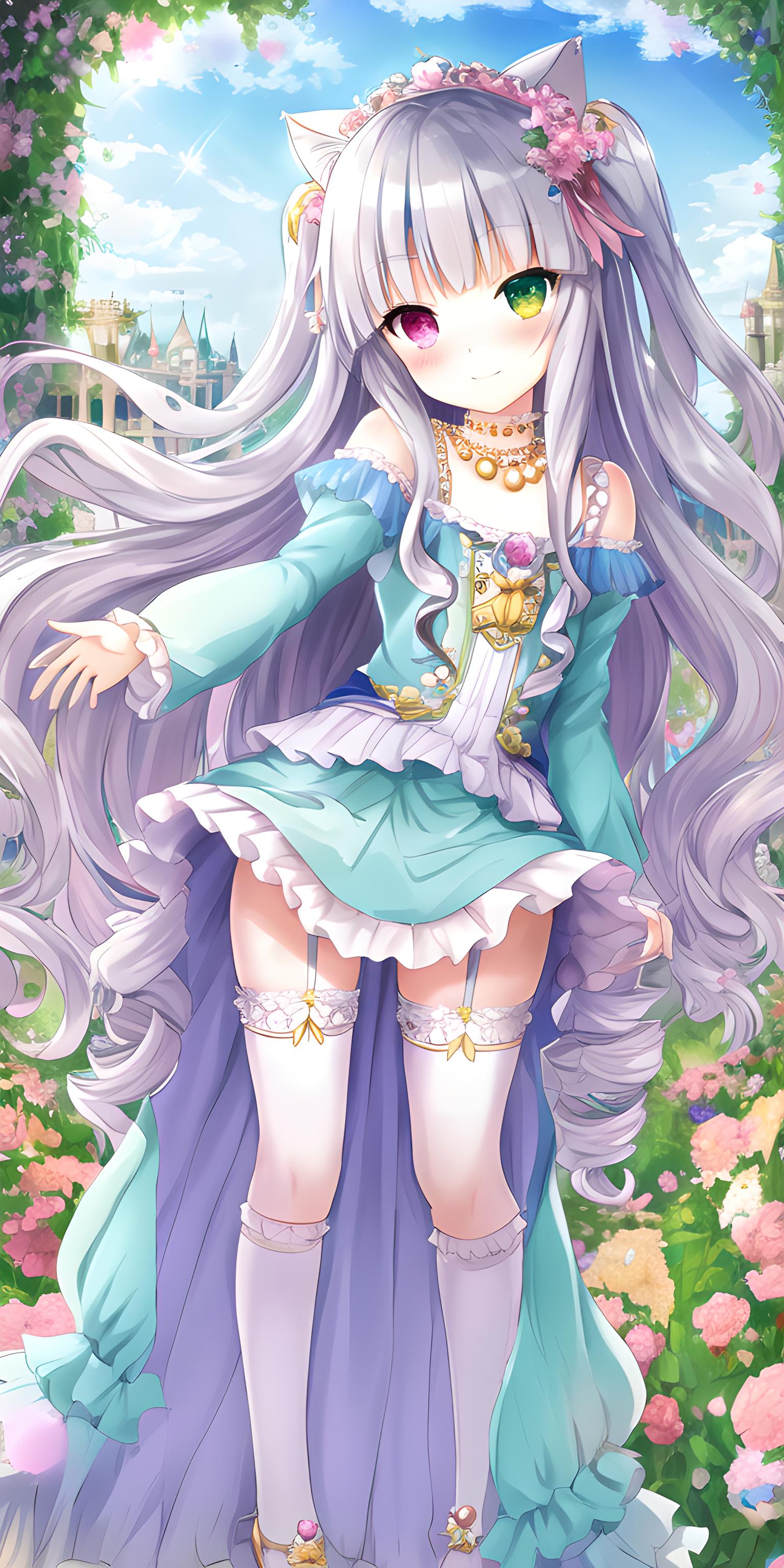 异瞳猫耳娘