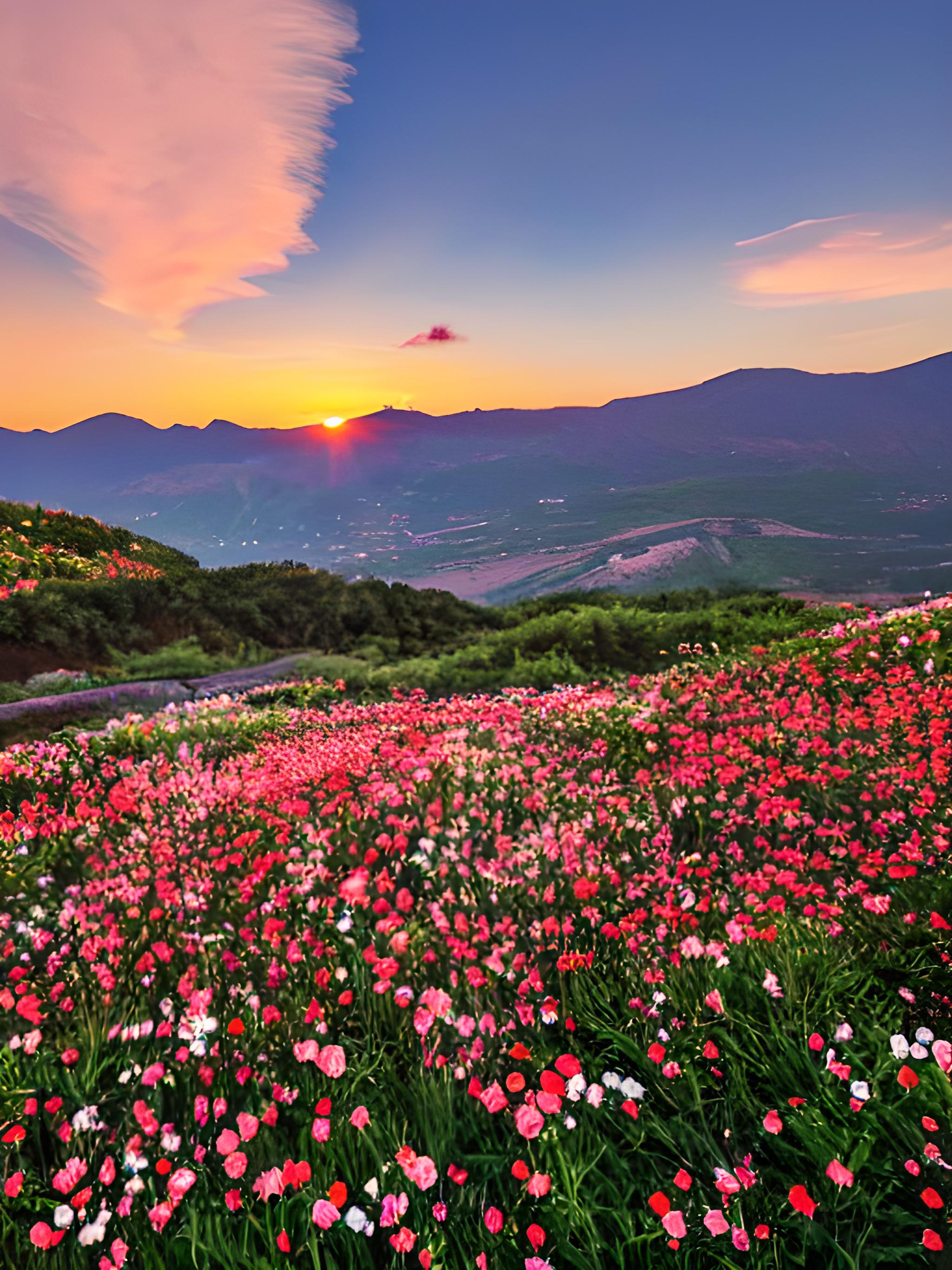 风景花海