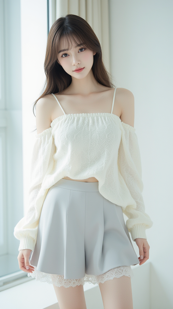 吊带上衣女孩