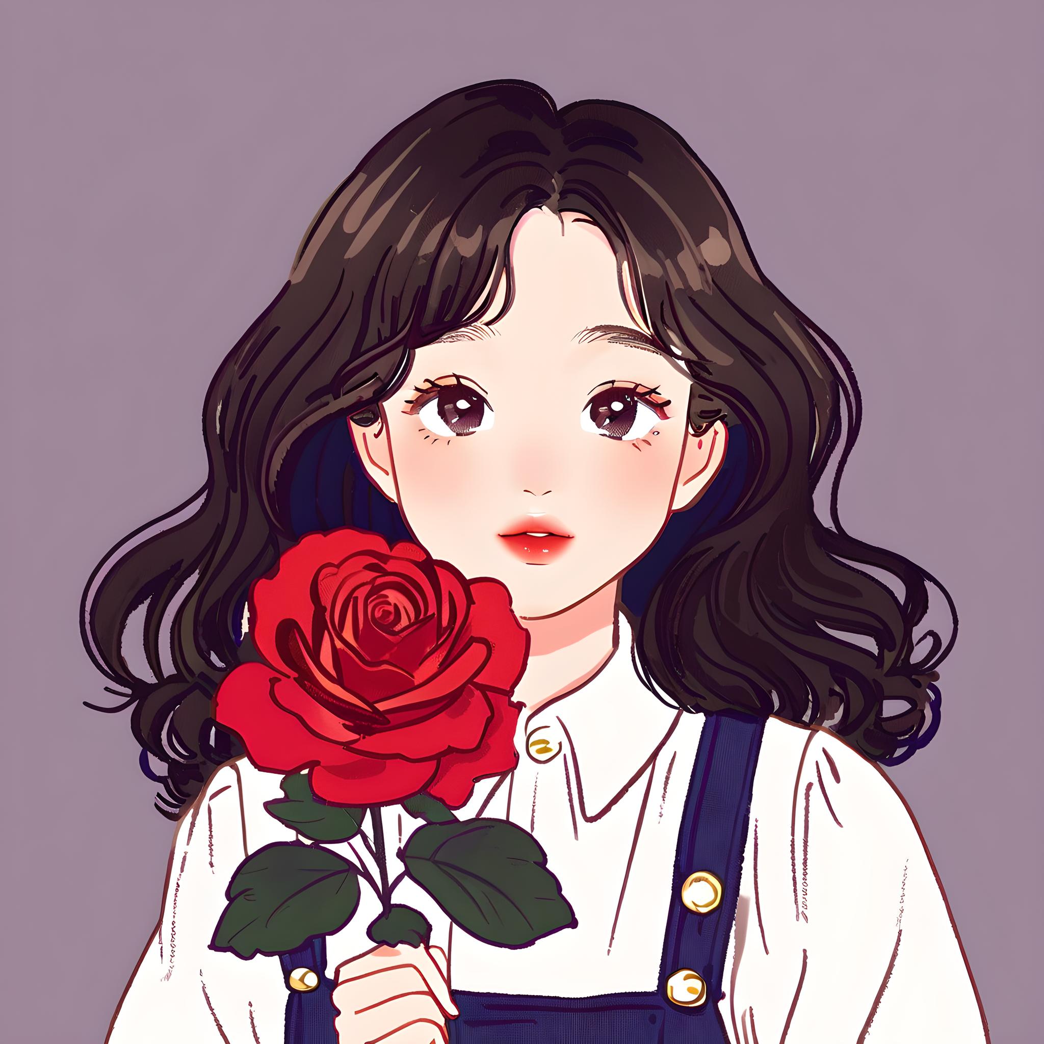 情人节可爱女孩头像