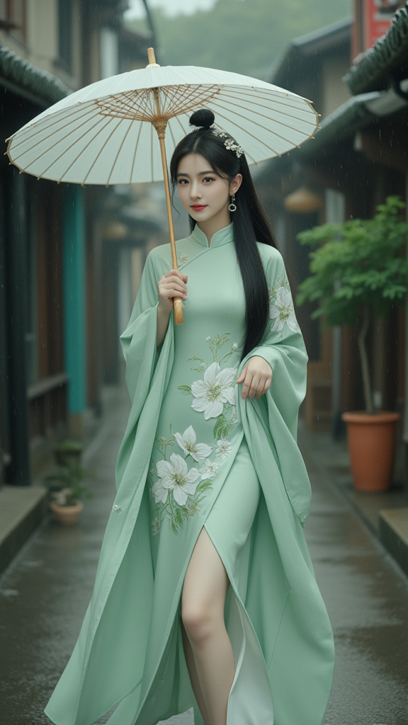 旗袍女孩