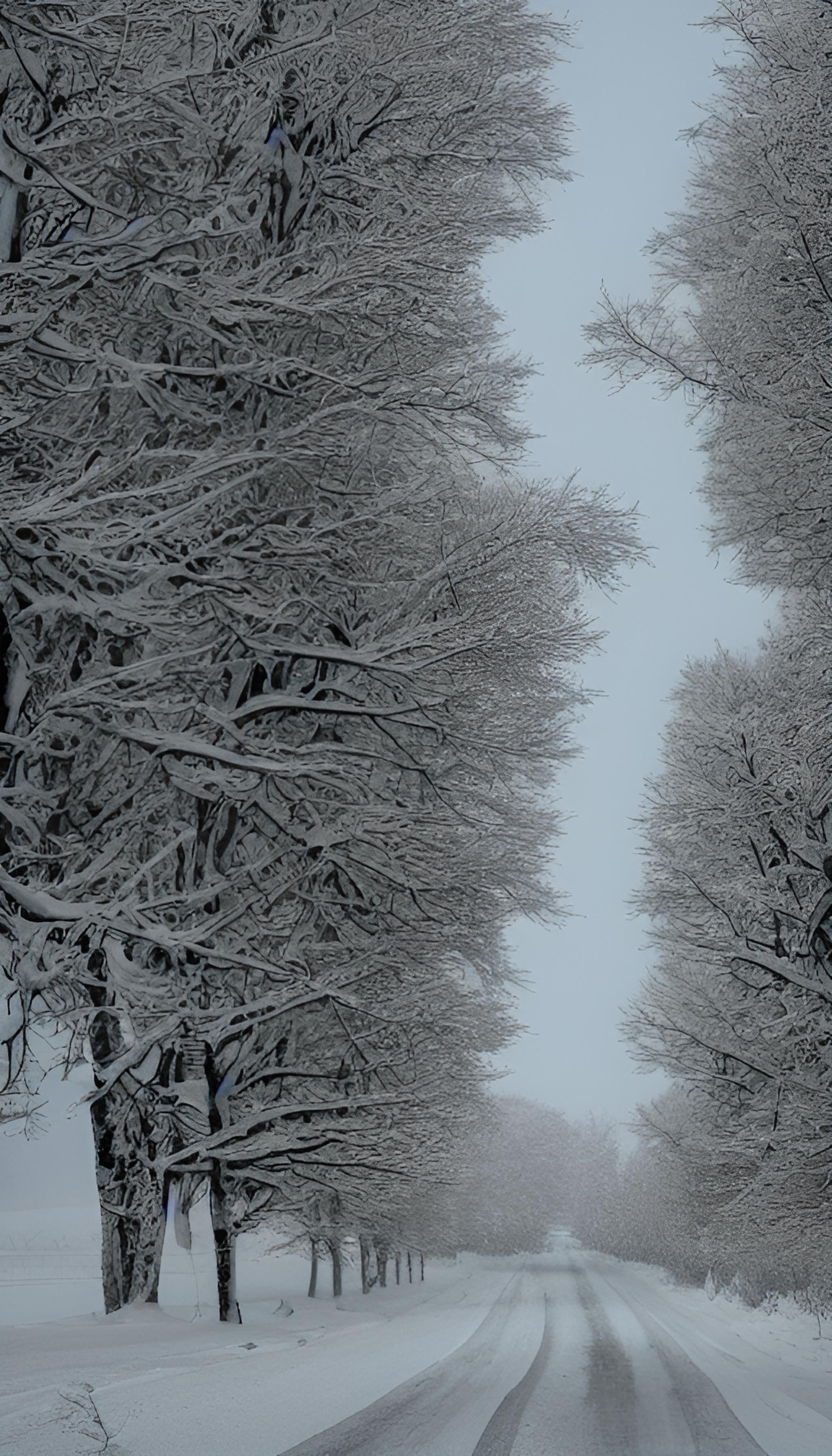 冬日雪景