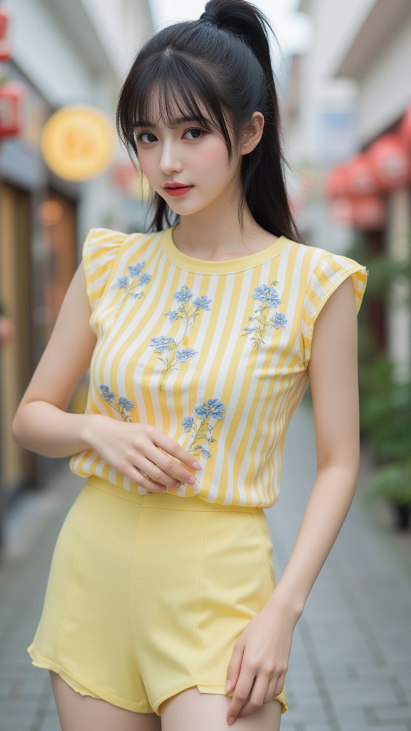 高马尾女孩
