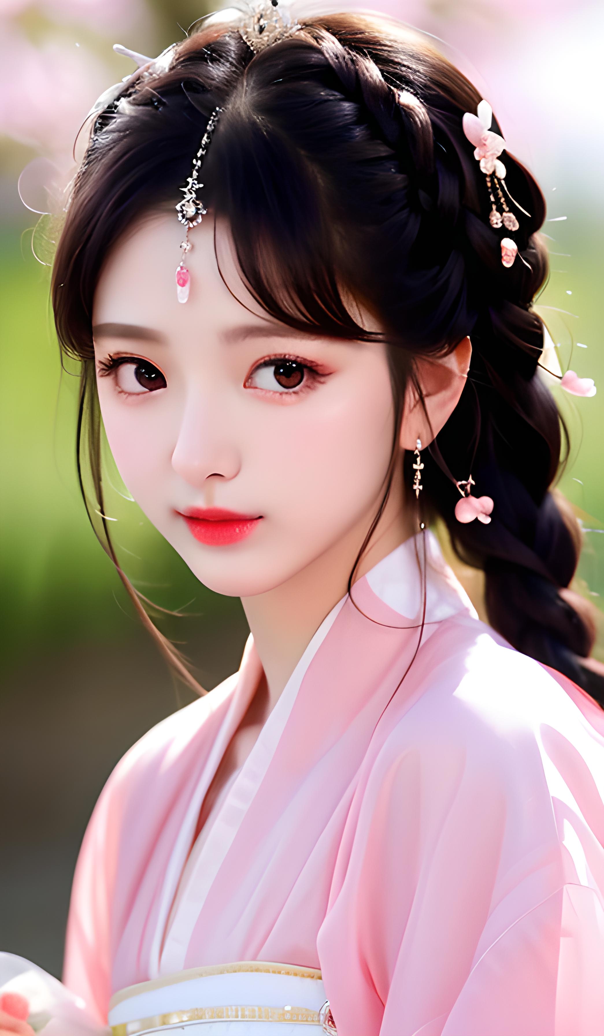 创作美女