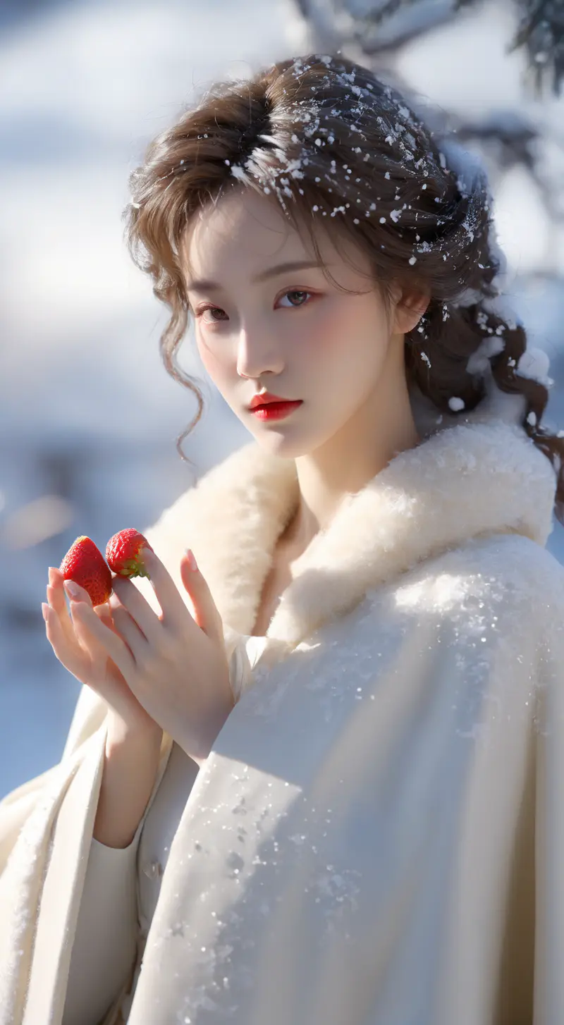 冬雪草莓